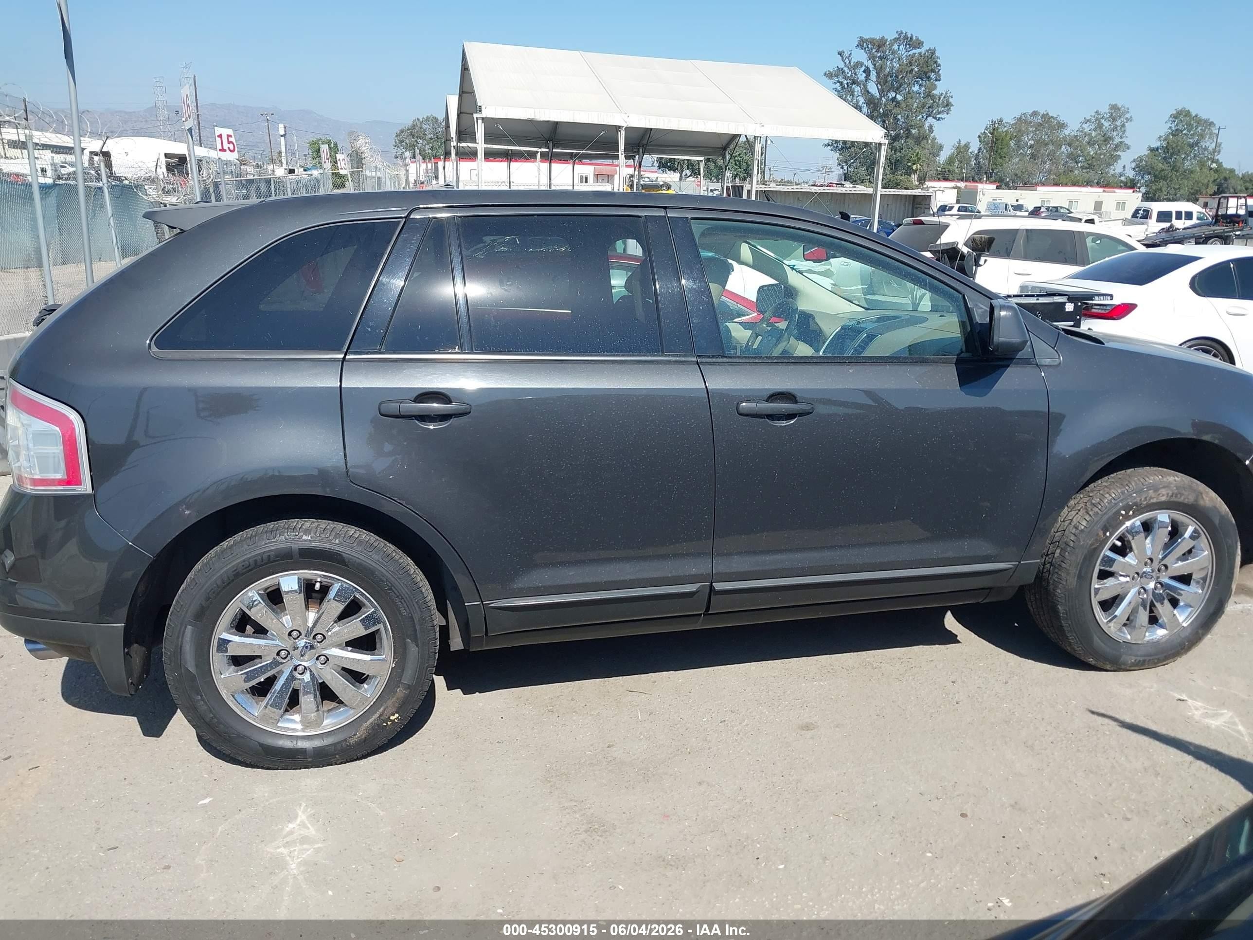 2007 Ford Edge Sel Plus Gray vin: 2FMDK39C97BA26711