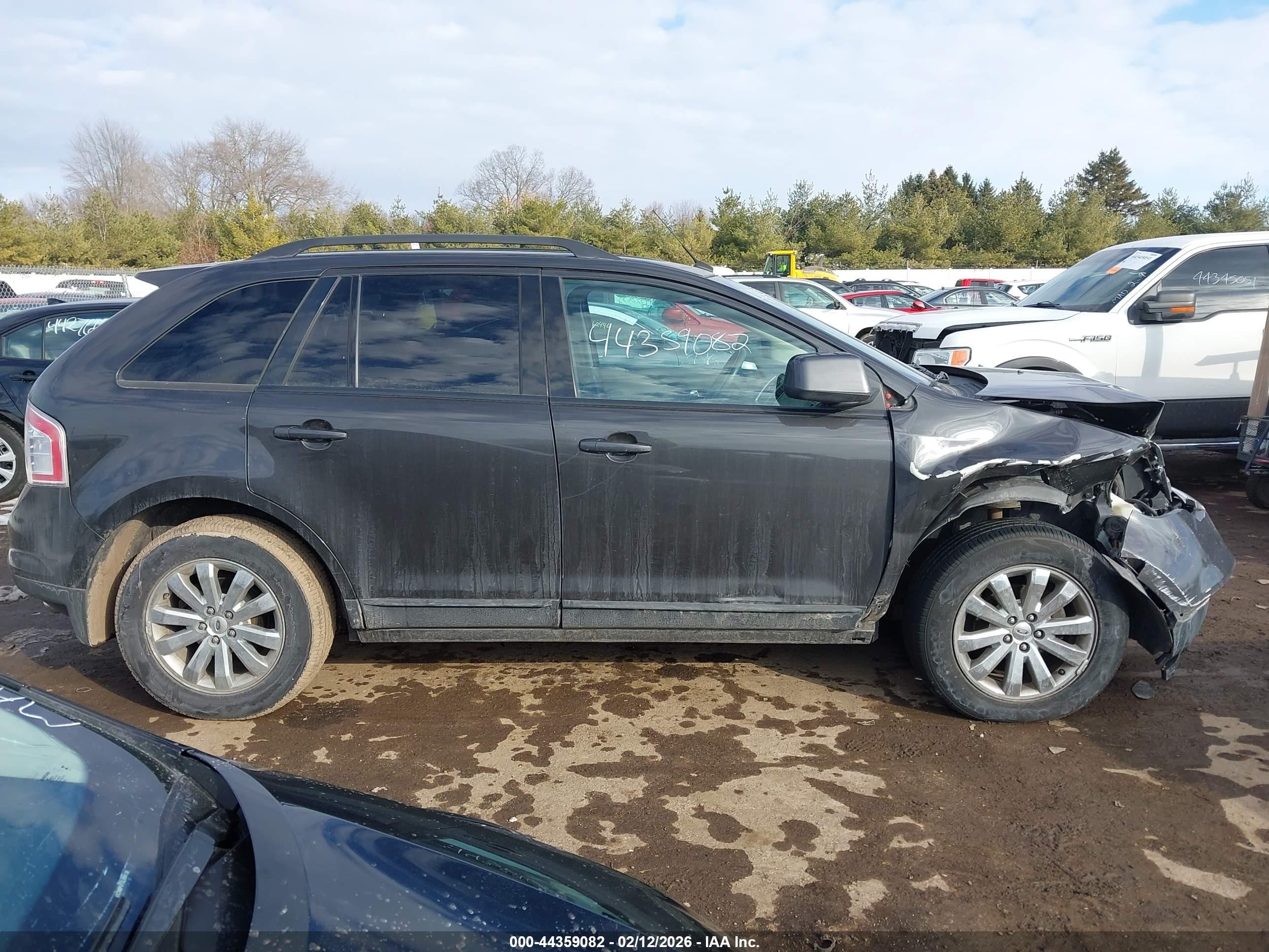 2007 Ford Edge Sel Plus Gray vin: 2FMDK39C97BA63922