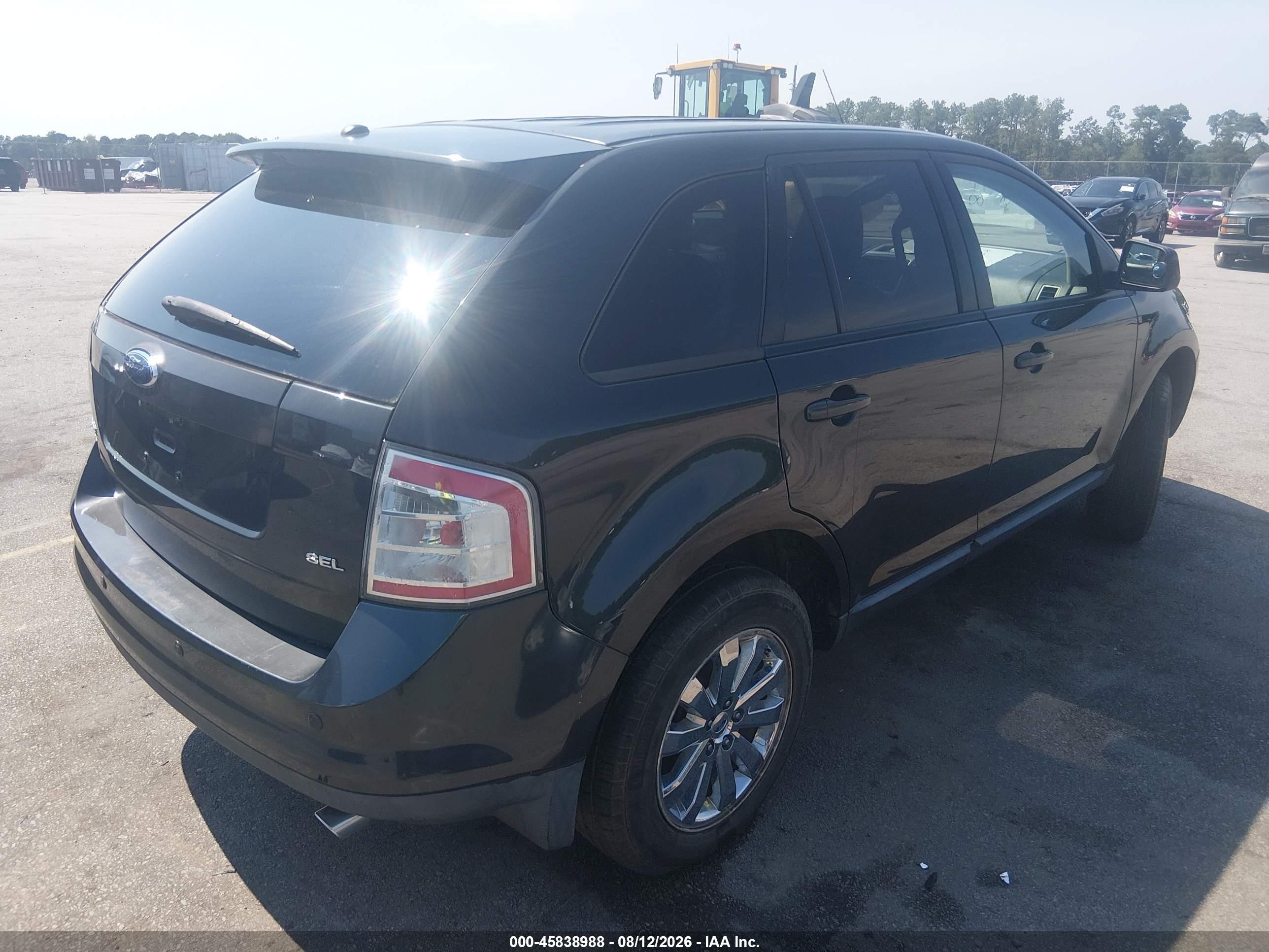 2007 Ford Edge Sel Plus Серый vin: 2FMDK39C97BB05201