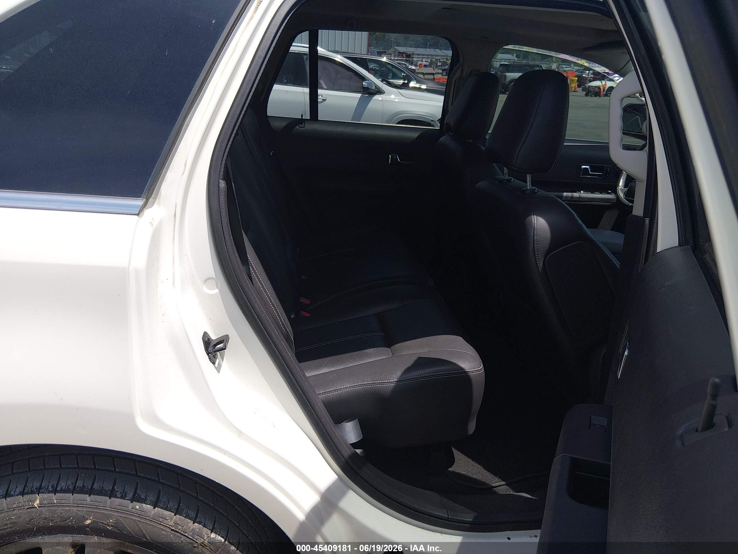 2008 Ford Edge Limited Белый vin: 2FMDK39C98BA57054