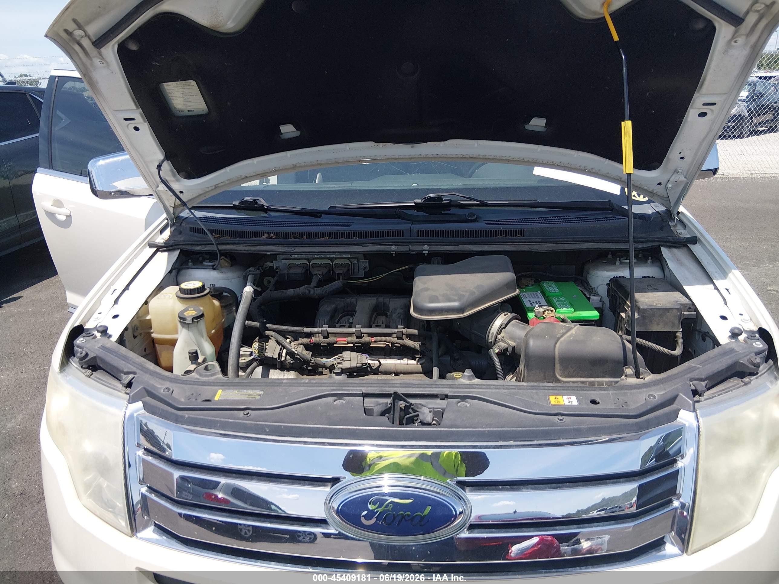 2008 Ford Edge Limited Белый vin: 2FMDK39C98BA57054