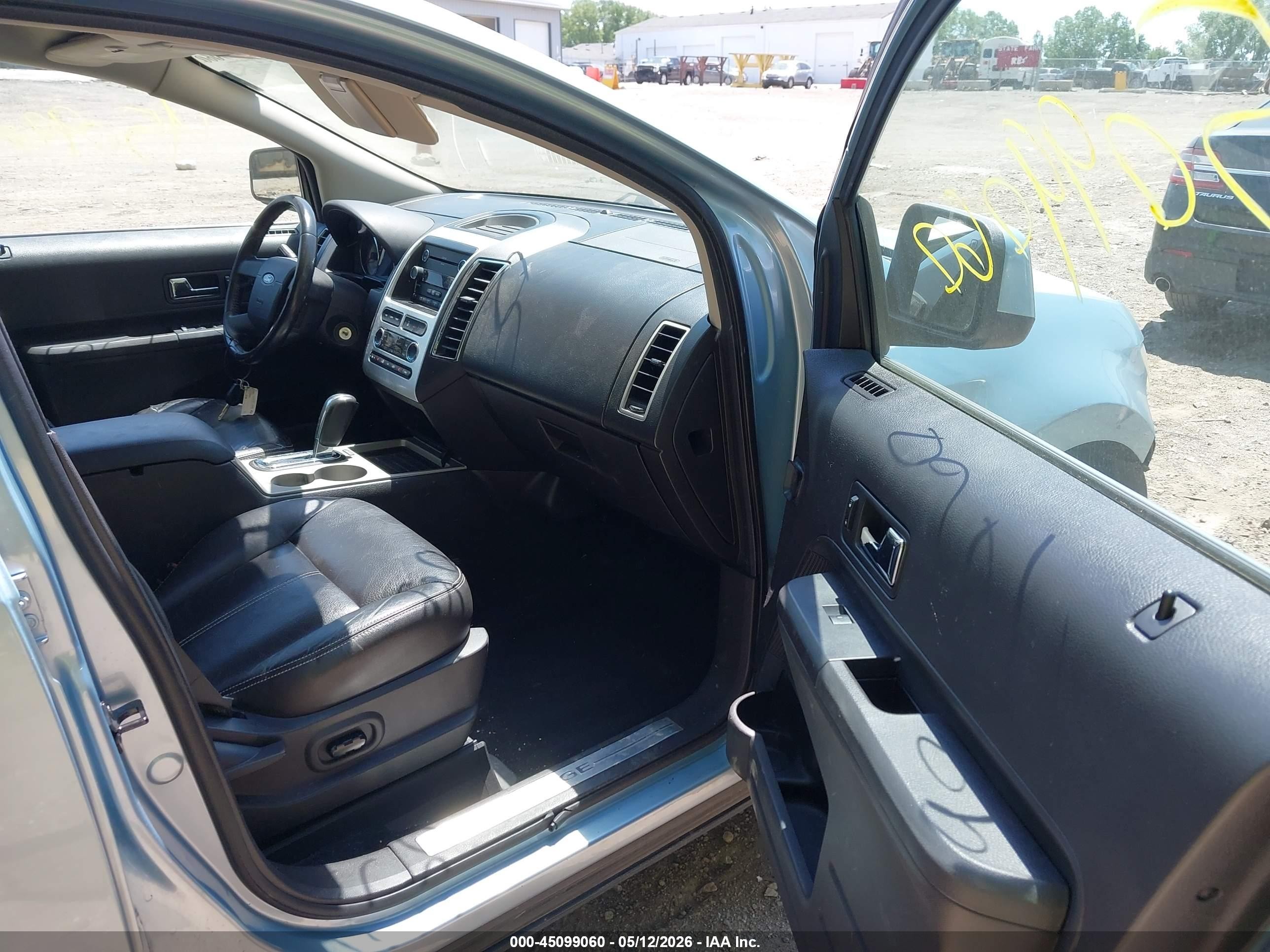 2008 Ford Edge Limited Light Blue vin: 2FMDK39C98BA66742