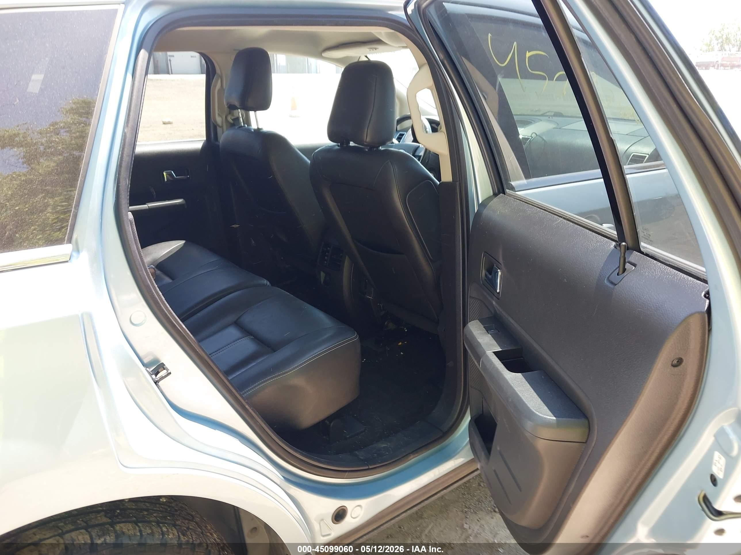 2008 Ford Edge Limited Light Blue vin: 2FMDK39C98BA66742