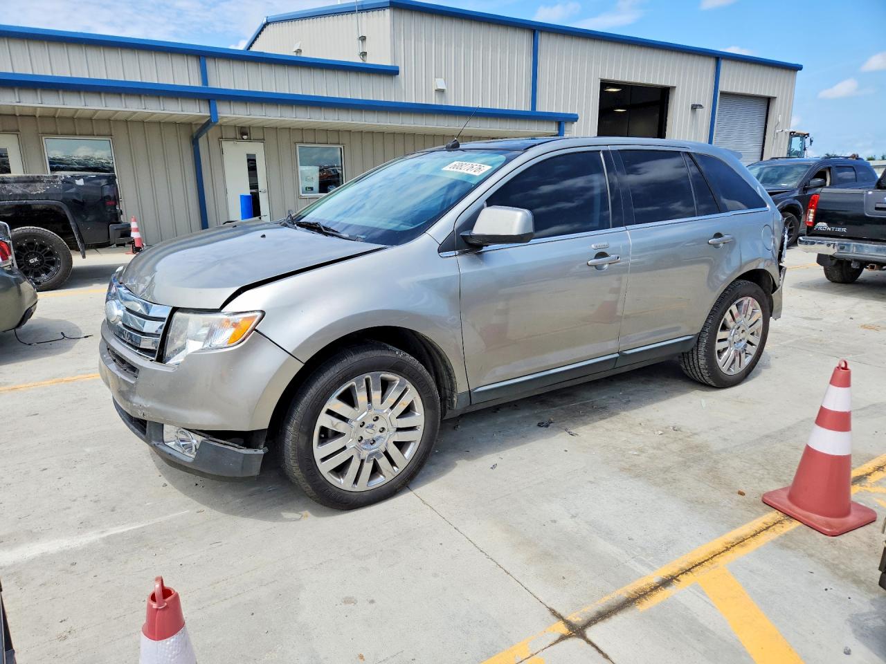 2008 Ford Edge Серебряный vin: 2FMDK39C98BB49202