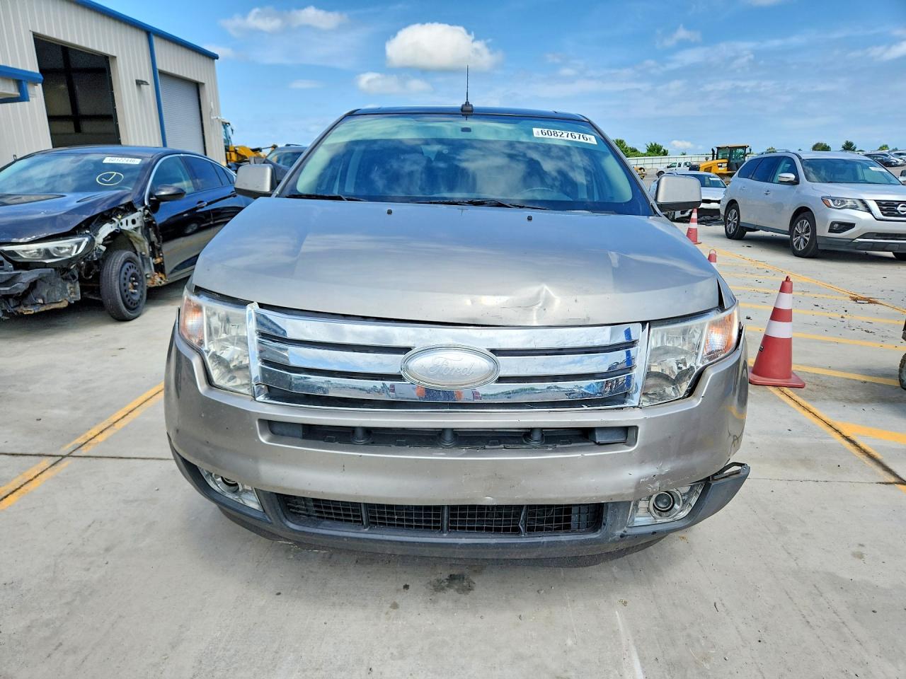 2008 Ford Edge Серебряный vin: 2FMDK39C98BB49202