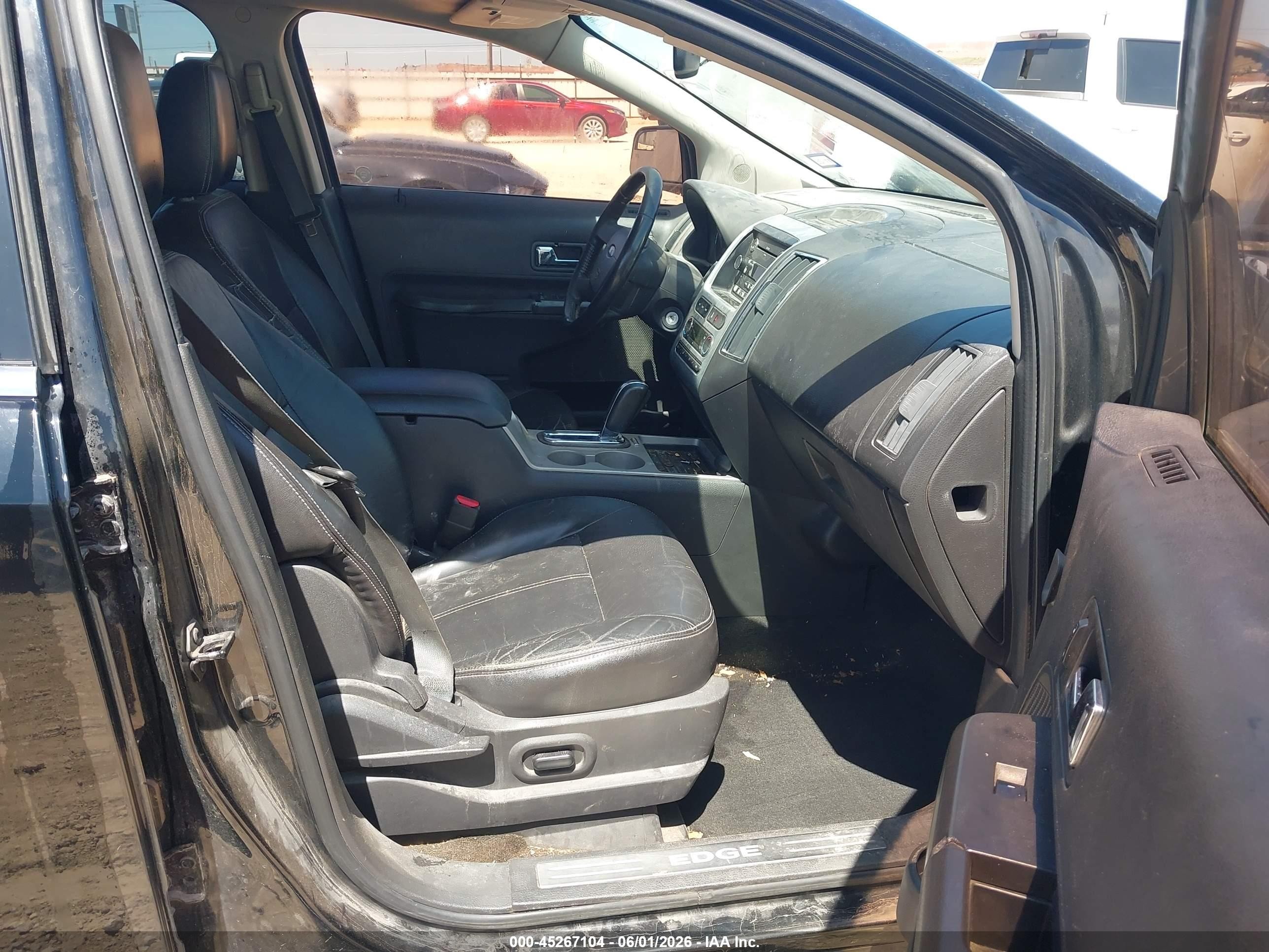 2009 Ford Edge Limited Black vin: 2FMDK39C99BA54415