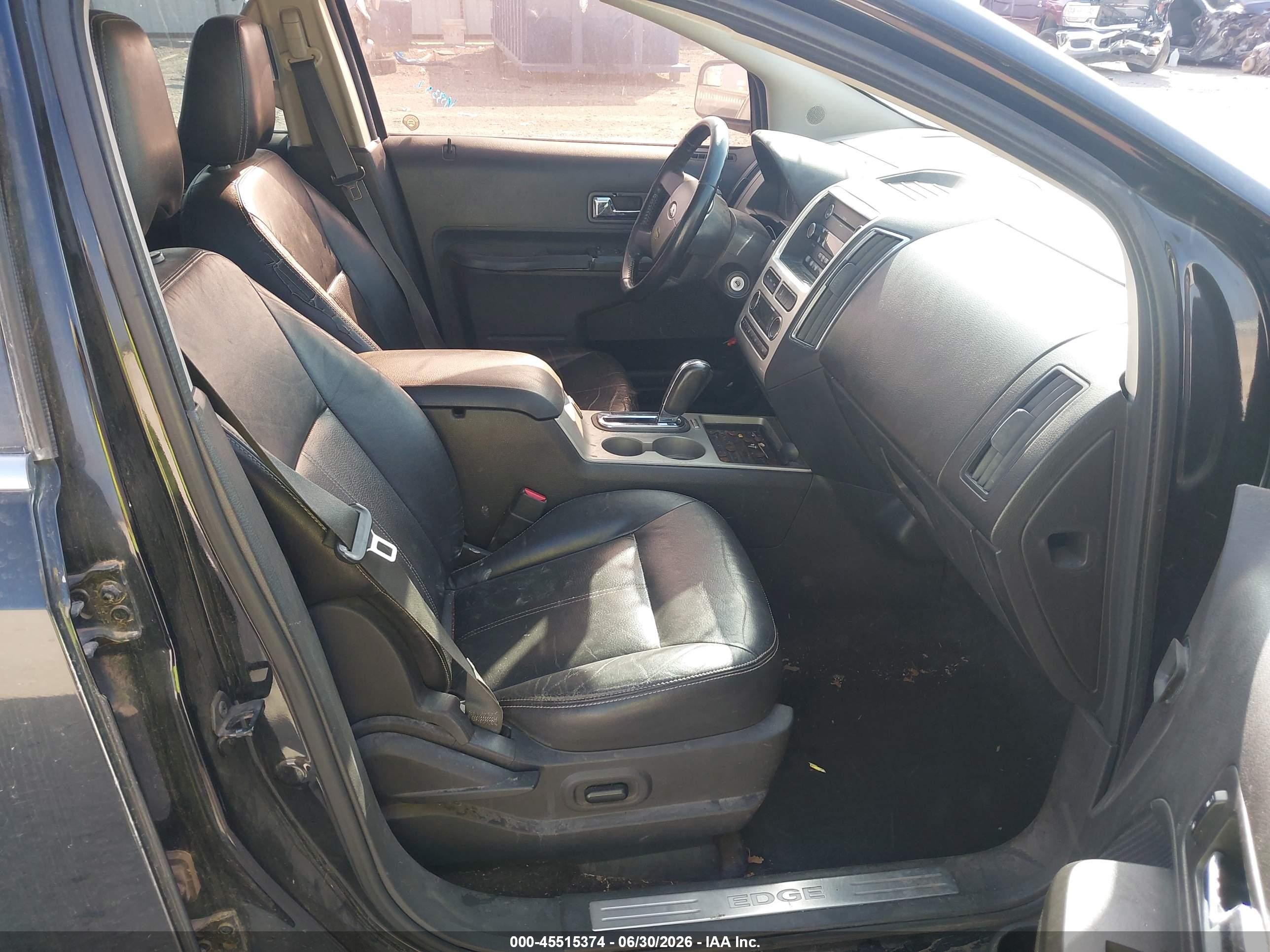 2009 Ford Edge Limited Black vin: 2FMDK39C99BA54415