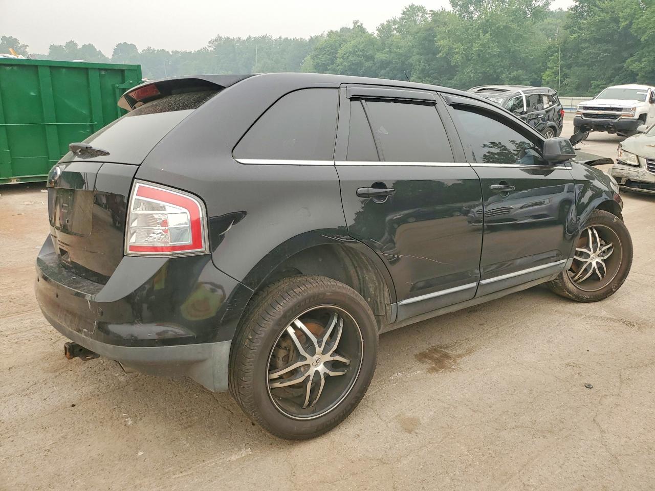 2009 Ford Edge Limited Black vin: 2FMDK39C99BA85096