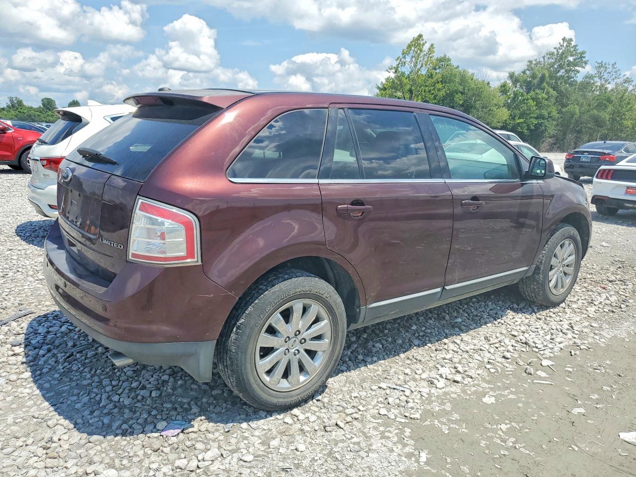2009 Ford Edge Limited Maroon vin: 2FMDK39C99BA86300