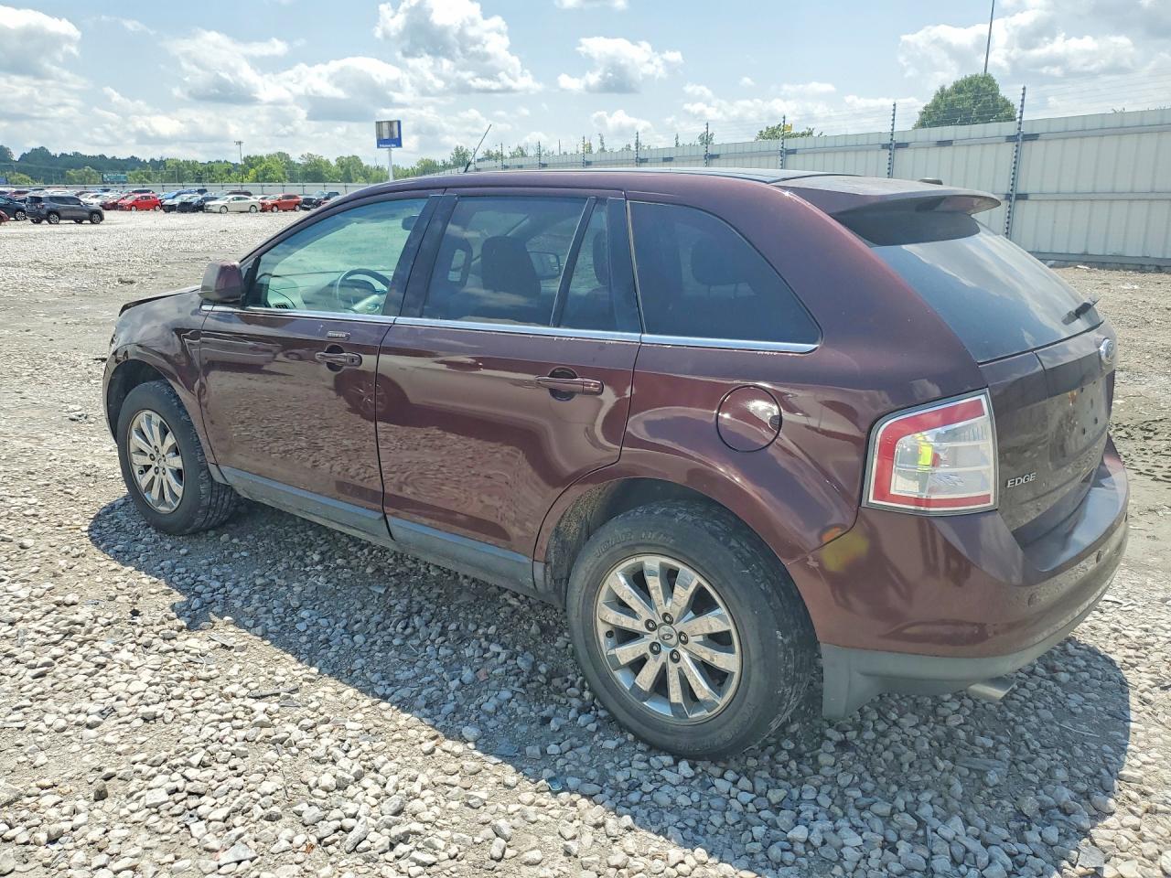 2009 Ford Edge Limited Maroon vin: 2FMDK39C99BA86300