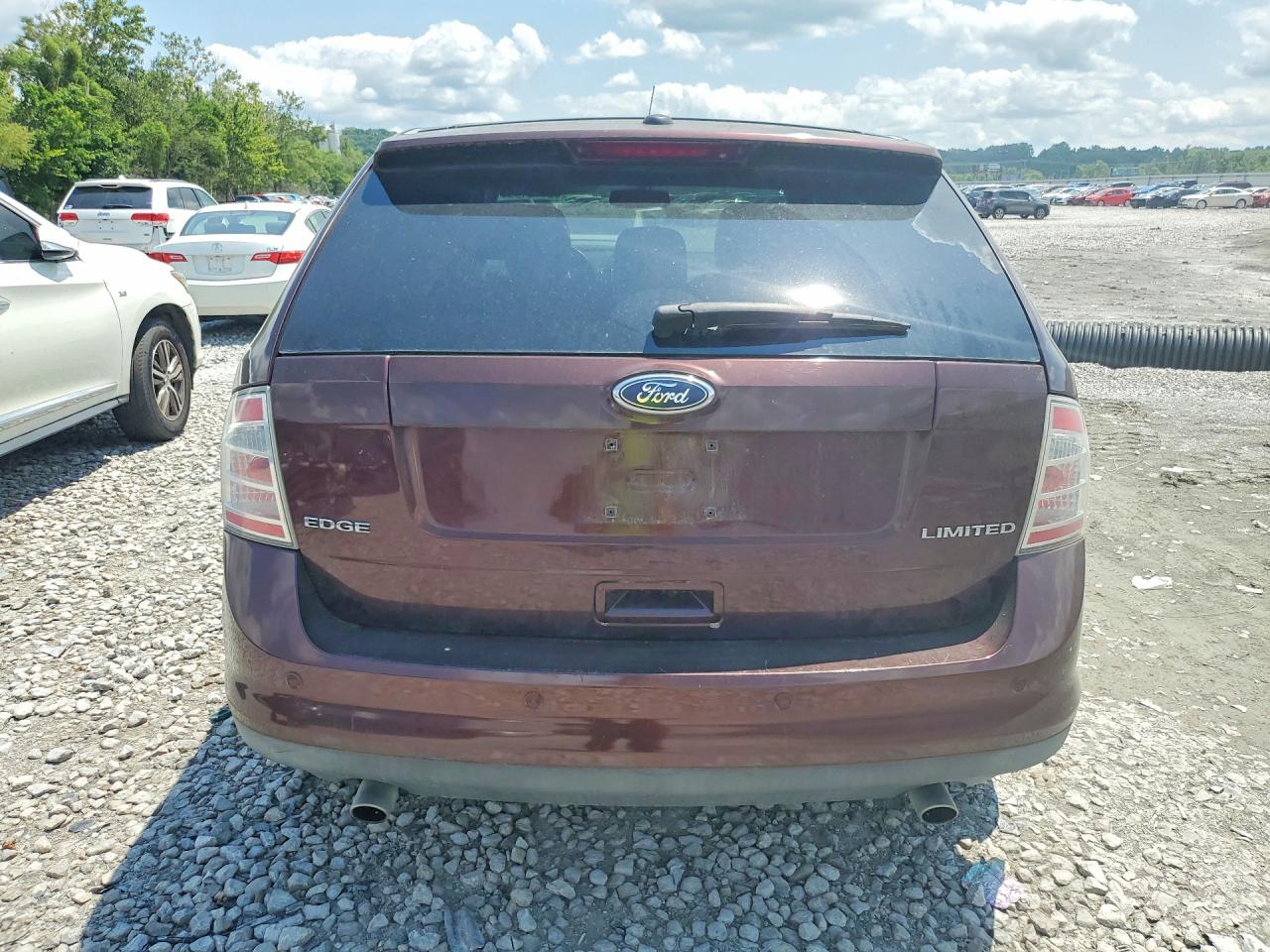 2009 Ford Edge Limited Maroon vin: 2FMDK39C99BA86300
