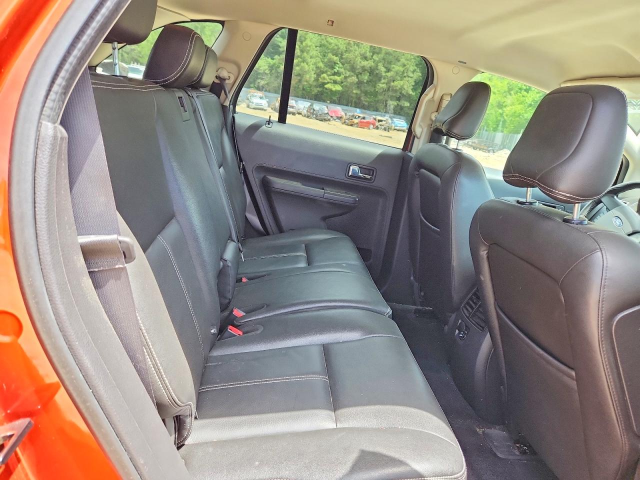2007 Ford Edge Sel Plus Orange vin: 2FMDK39CX7BA56512