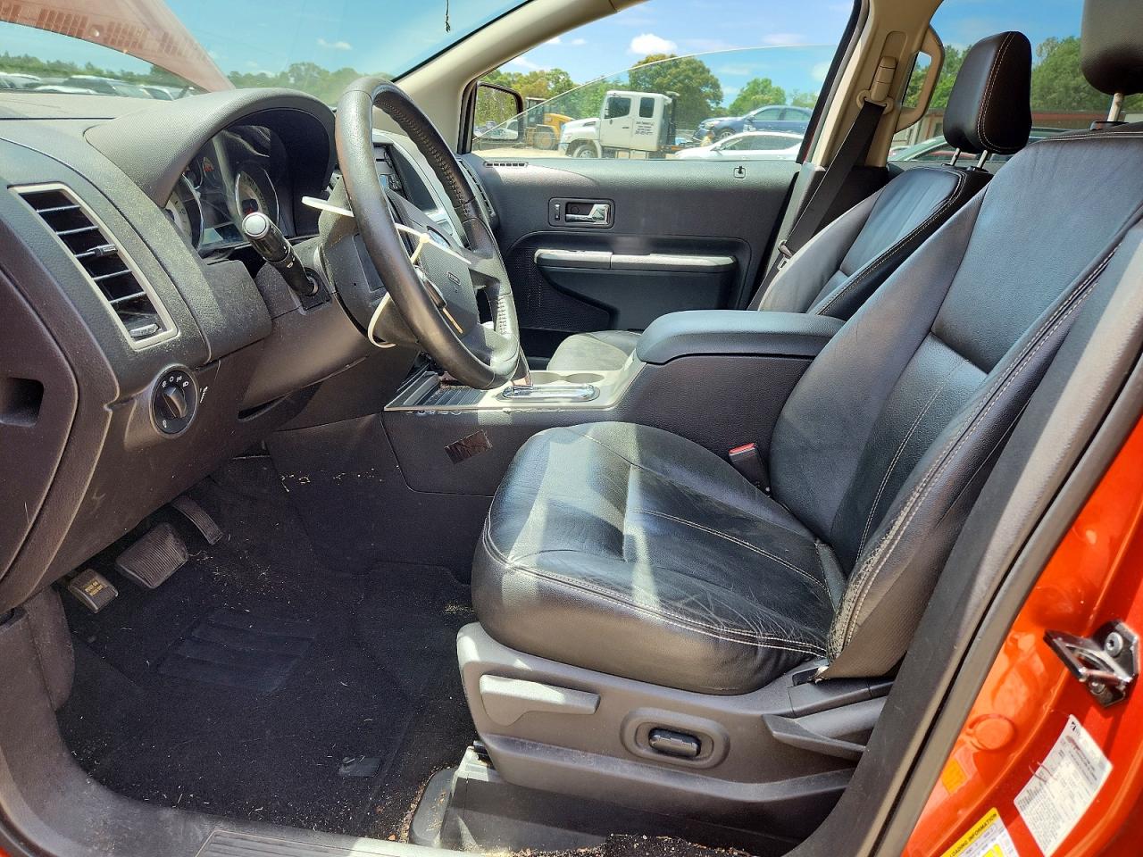 2007 Ford Edge Sel Plus Orange vin: 2FMDK39CX7BA56512