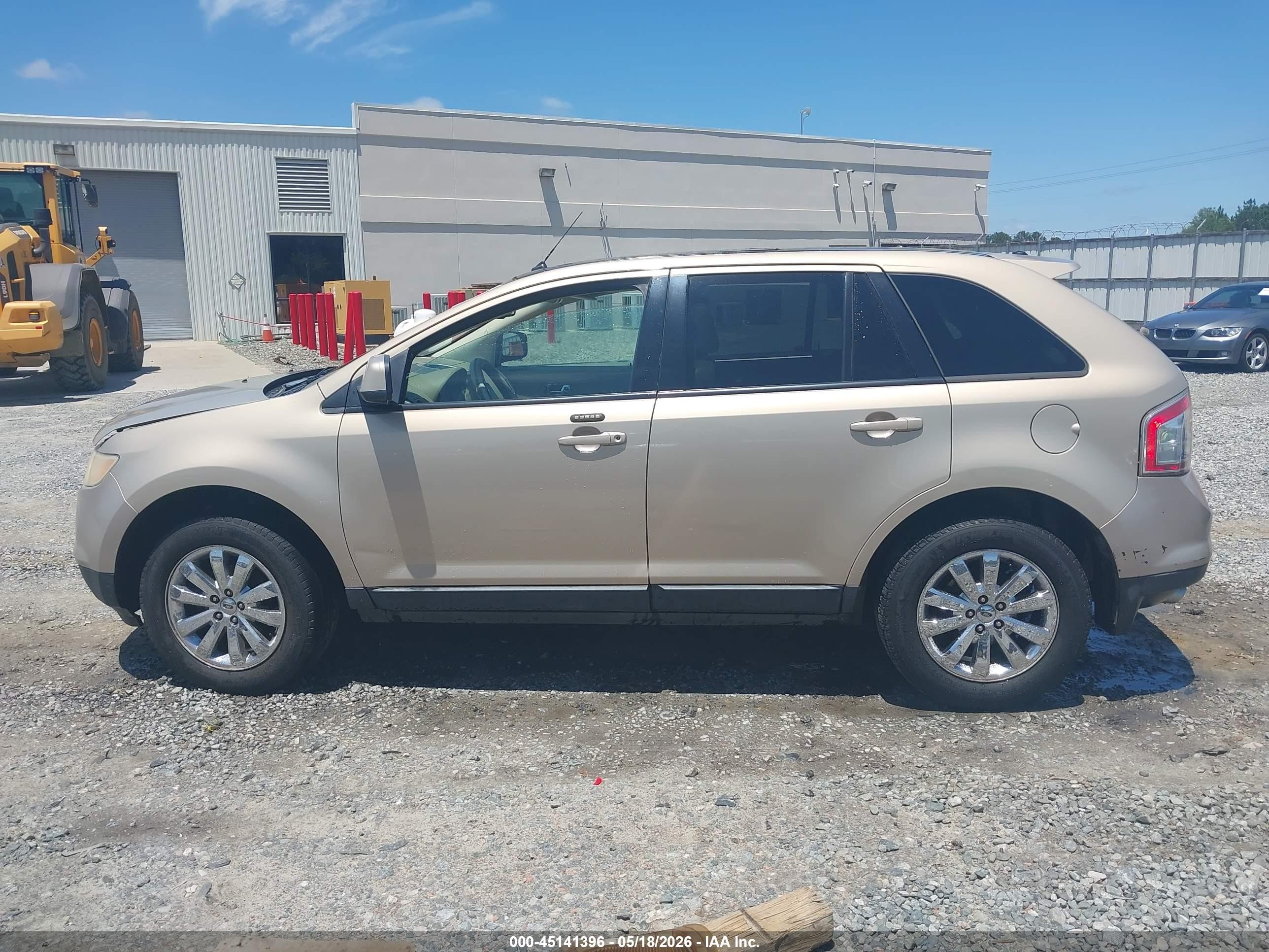 2007 Ford Edge Sel Plus Tan vin: 2FMDK39CX7BA64058
