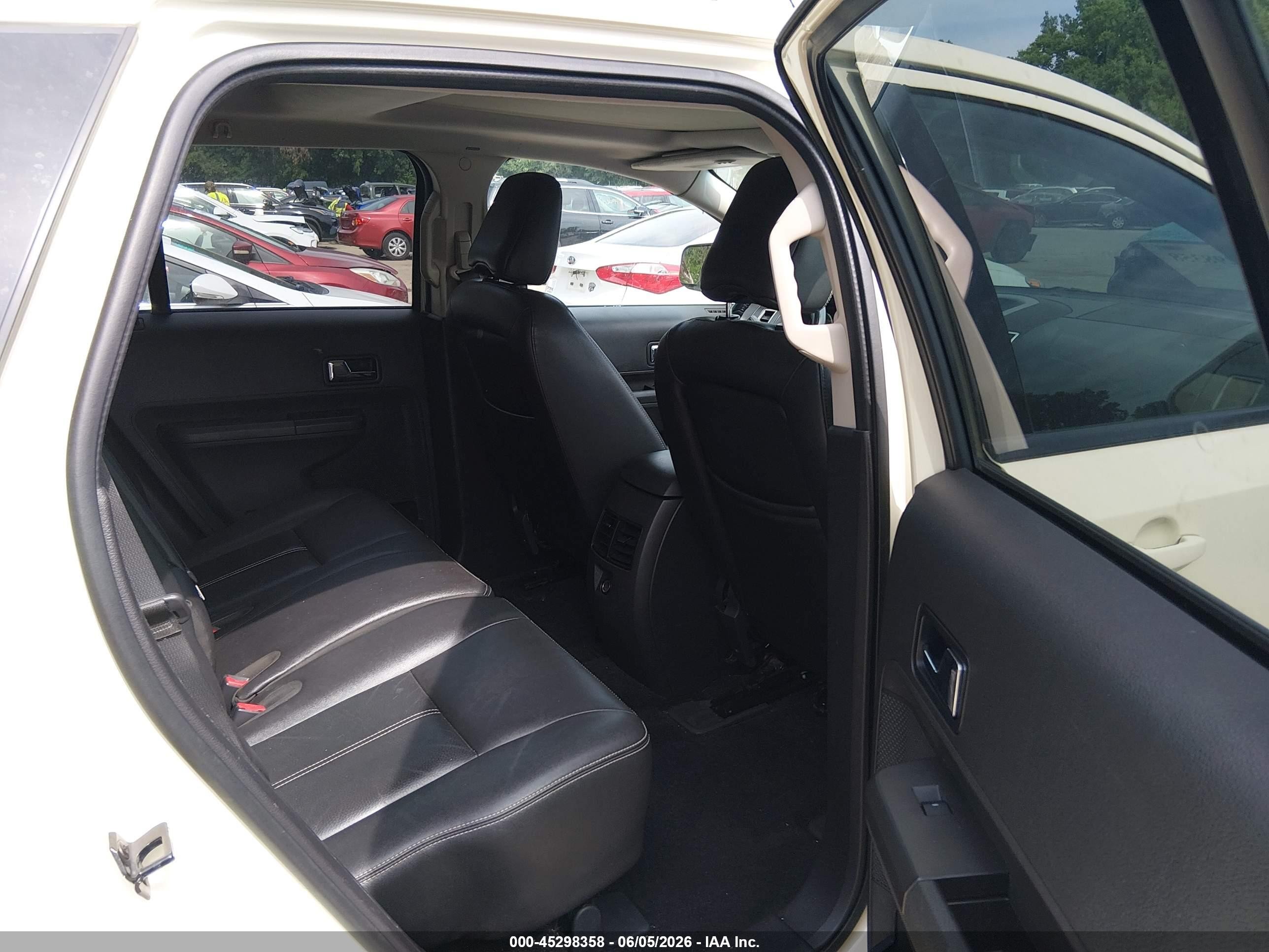 2007 Ford Edge Sel Plus White vin: 2FMDK39CX7BA72368