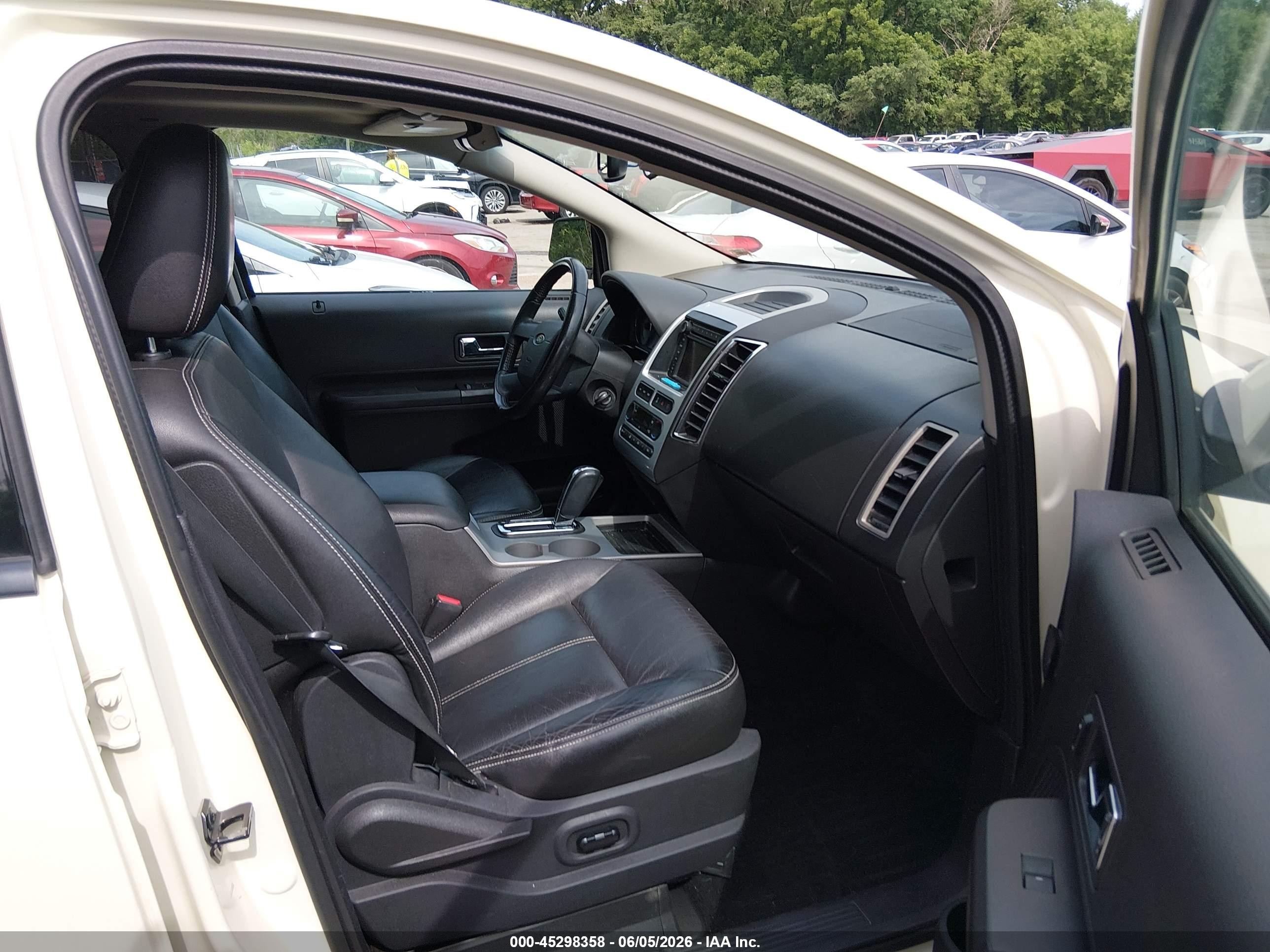 2007 Ford Edge Sel Plus White vin: 2FMDK39CX7BA72368