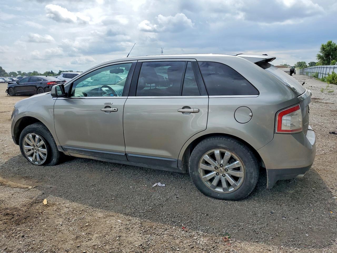 2008 Ford Edge Limited Silver vin: 2FMDK39CX8BA15041