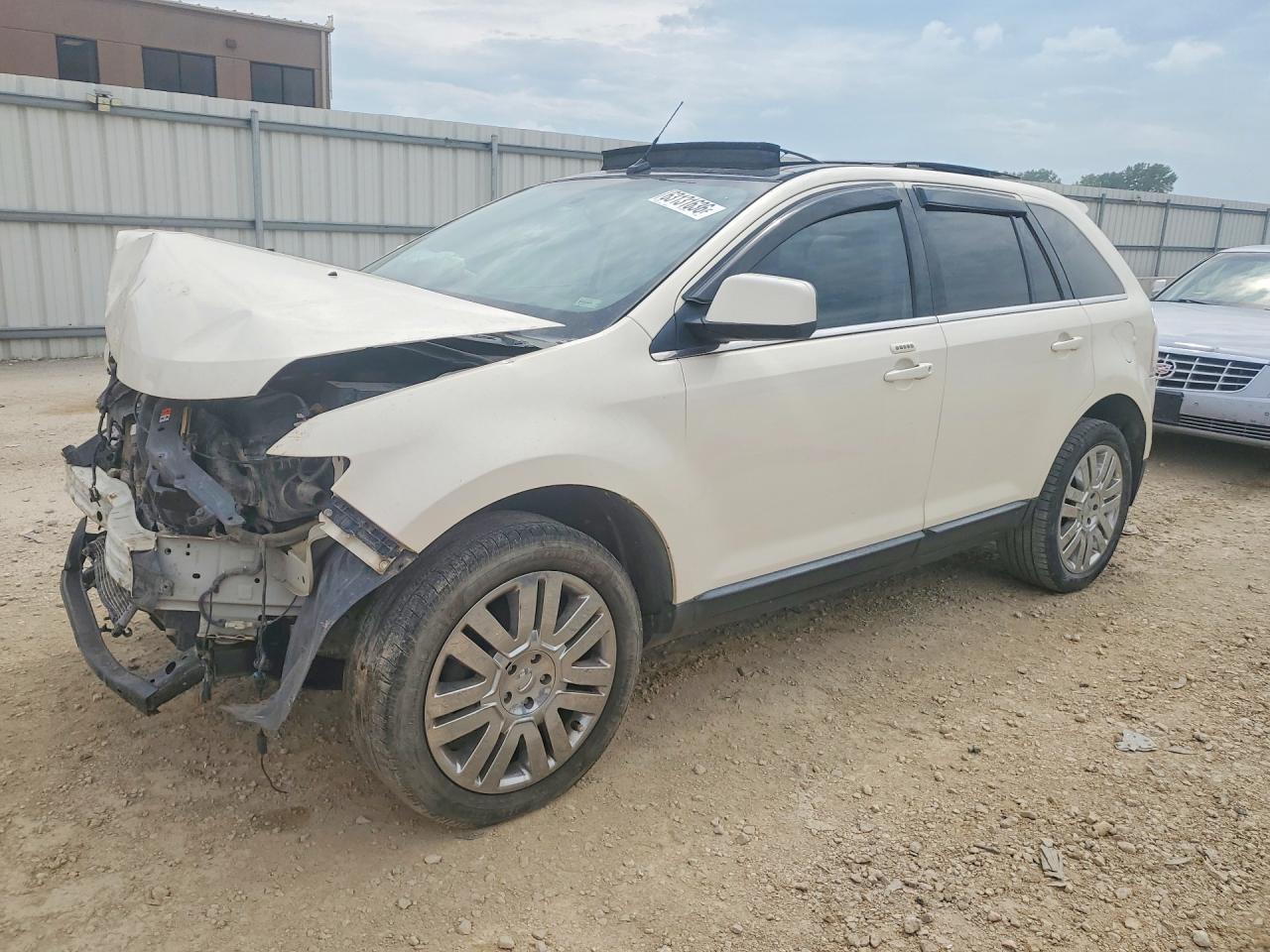 2008 Ford Edge Limited Бежевый vin: 2FMDK39CX8BA47908