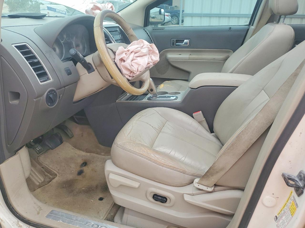 2008 Ford Edge Limited Beige vin: 2FMDK39CX8BA47908