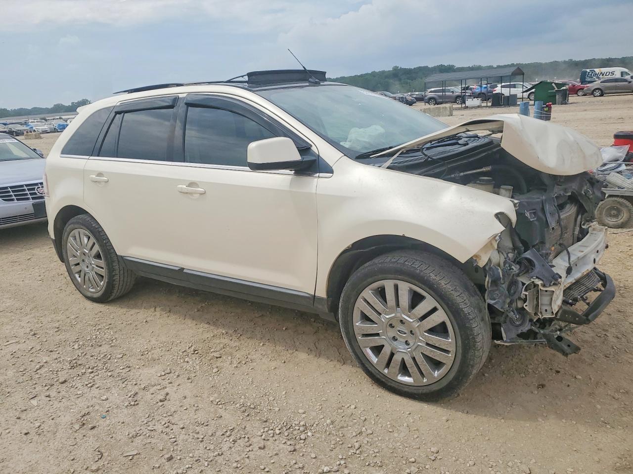 2008 Ford Edge Limited Beige vin: 2FMDK39CX8BA47908