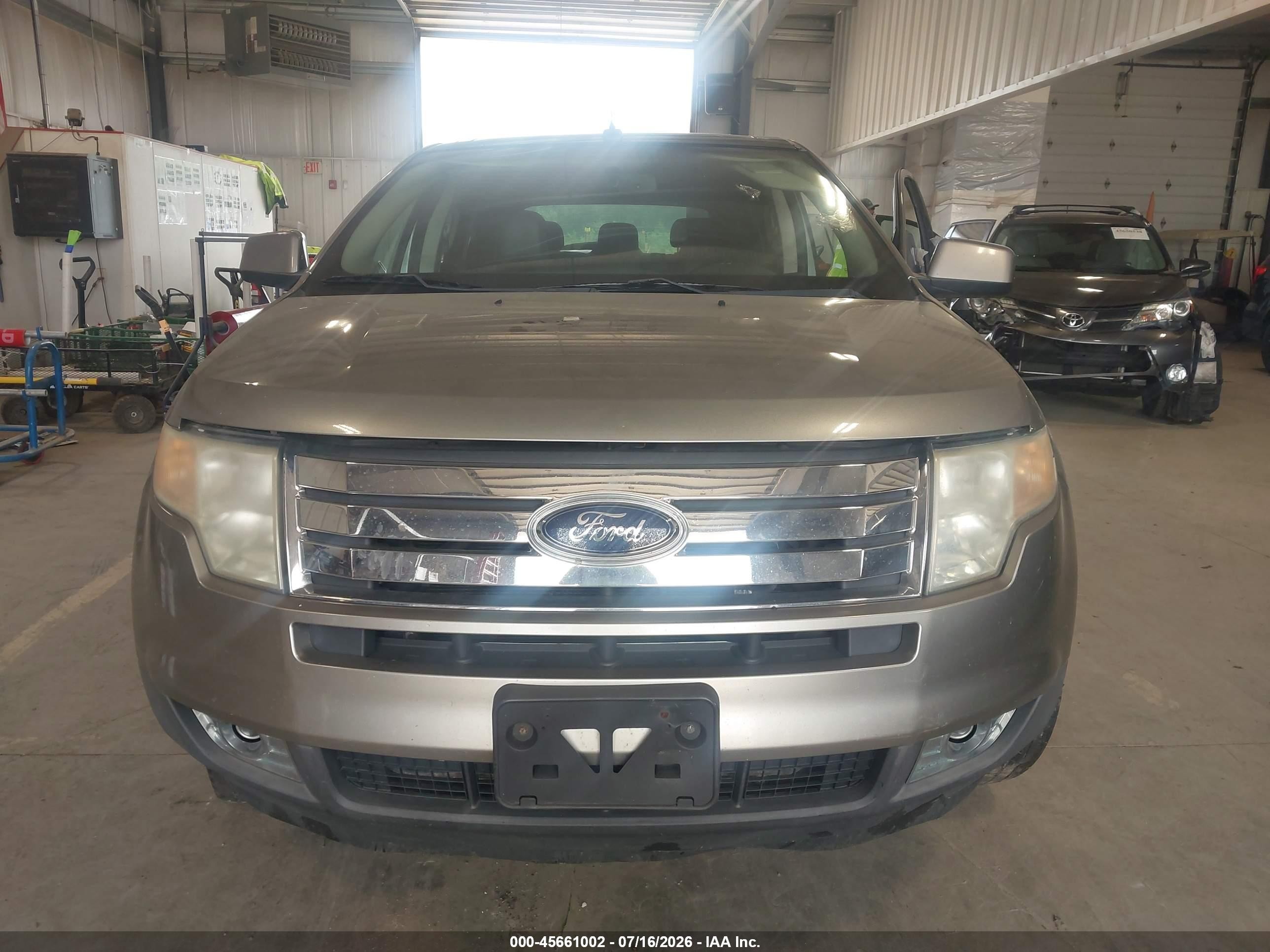 2008 Ford Edge Limited Silver vin: 2FMDK39CX8BB42713