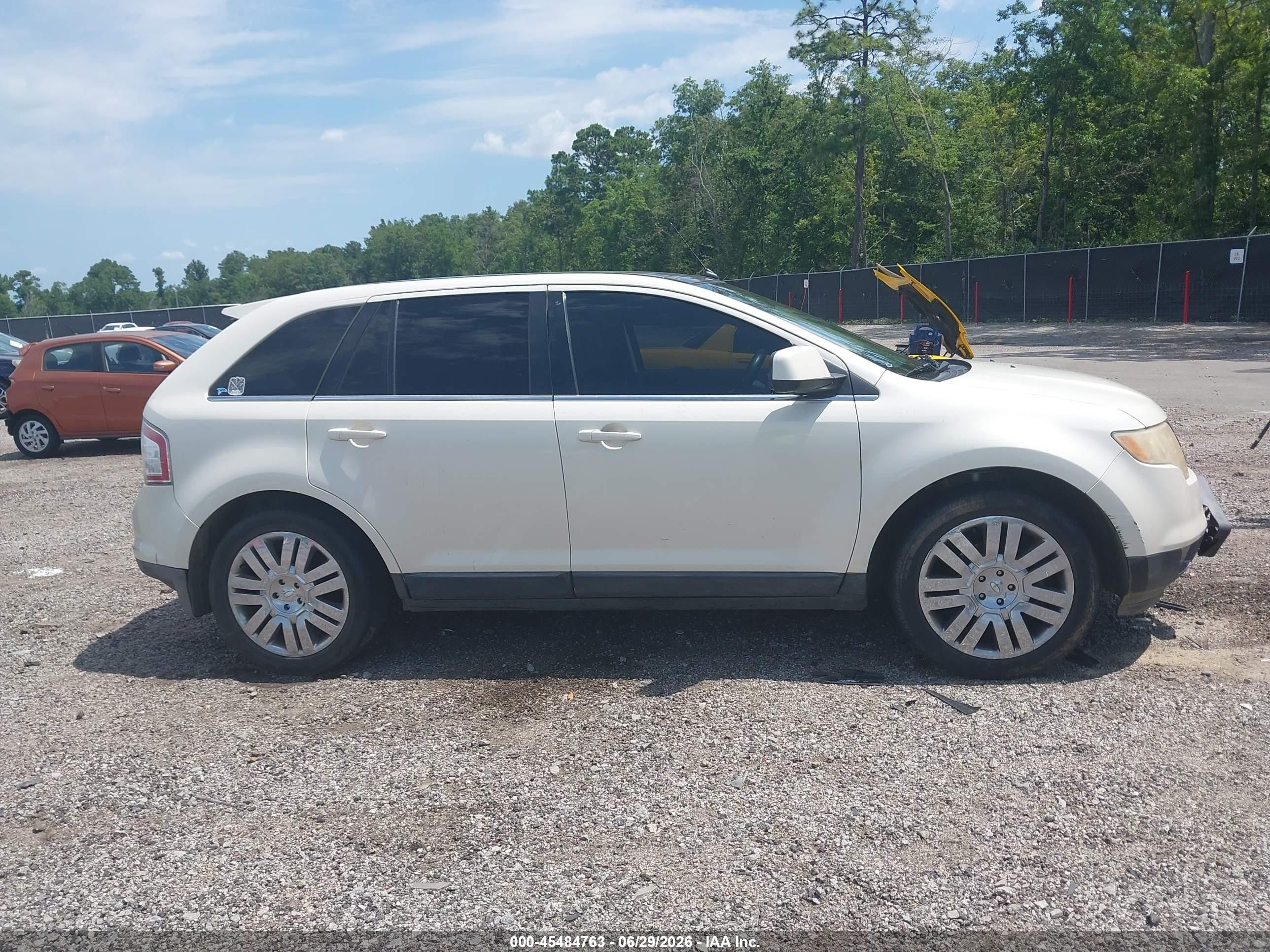 2008 Ford Edge Limited Cream vin: 2FMDK39CX8BB49497