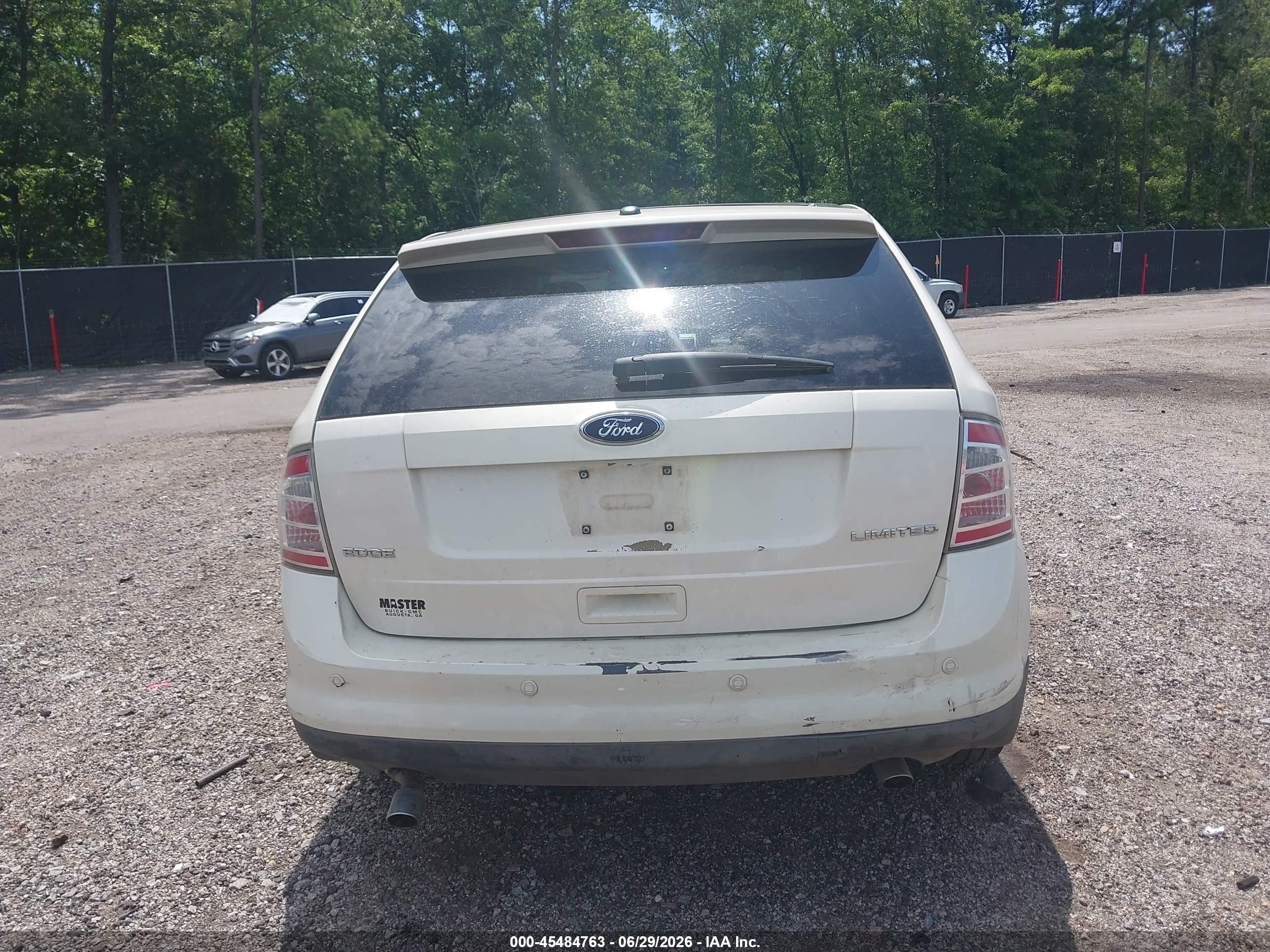 2008 Ford Edge Limited Cream vin: 2FMDK39CX8BB49497