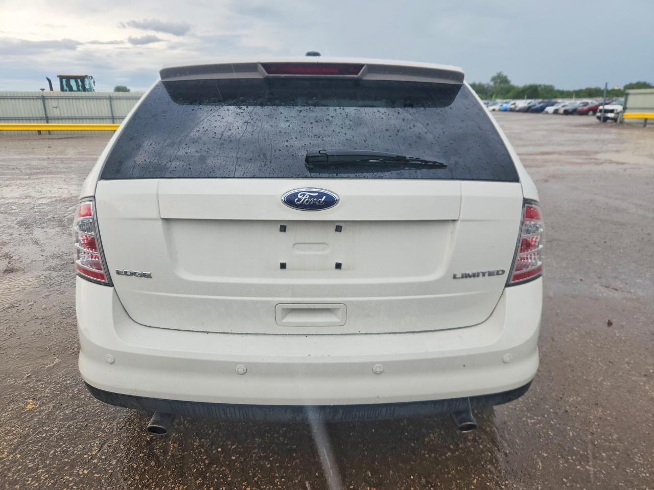2009 Ford Edge Limited Белый vin: 2FMDK39CX9BA44606