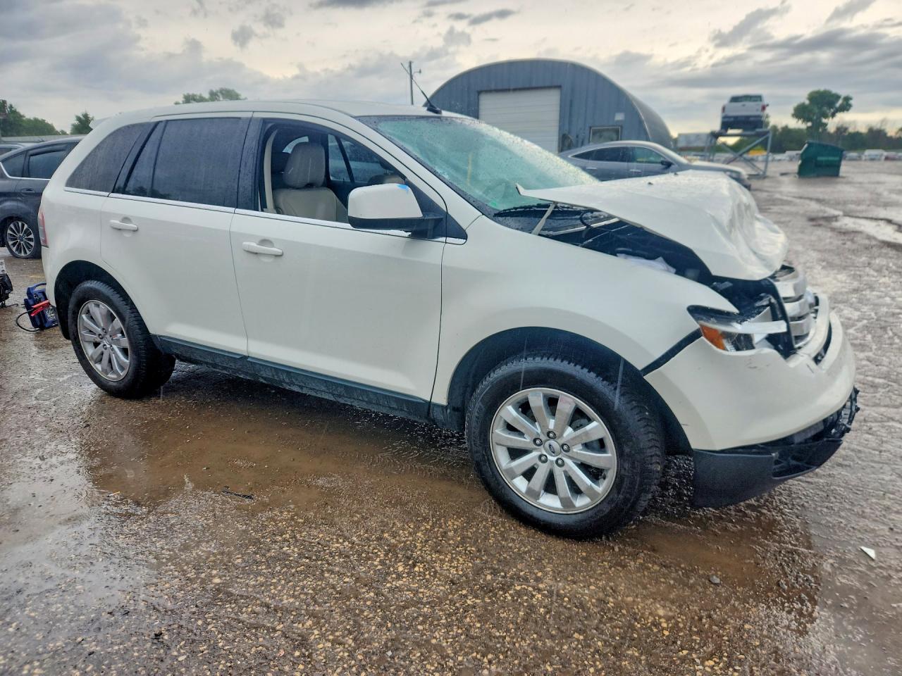 2009 Ford Edge Limited Белый vin: 2FMDK39CX9BA44606