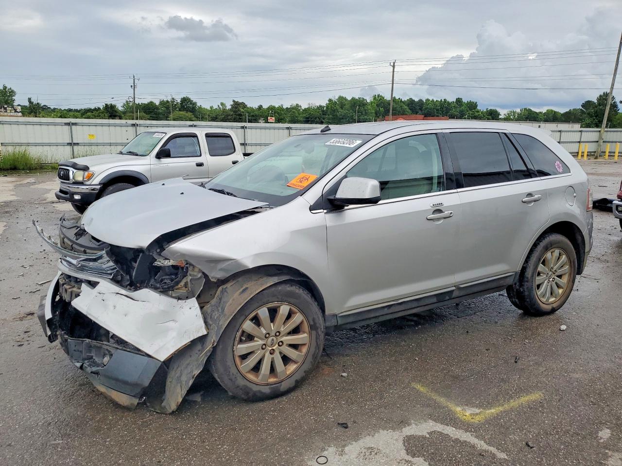 2009 Ford Edge Limited Silver vin: 2FMDK39CX9BA96656
