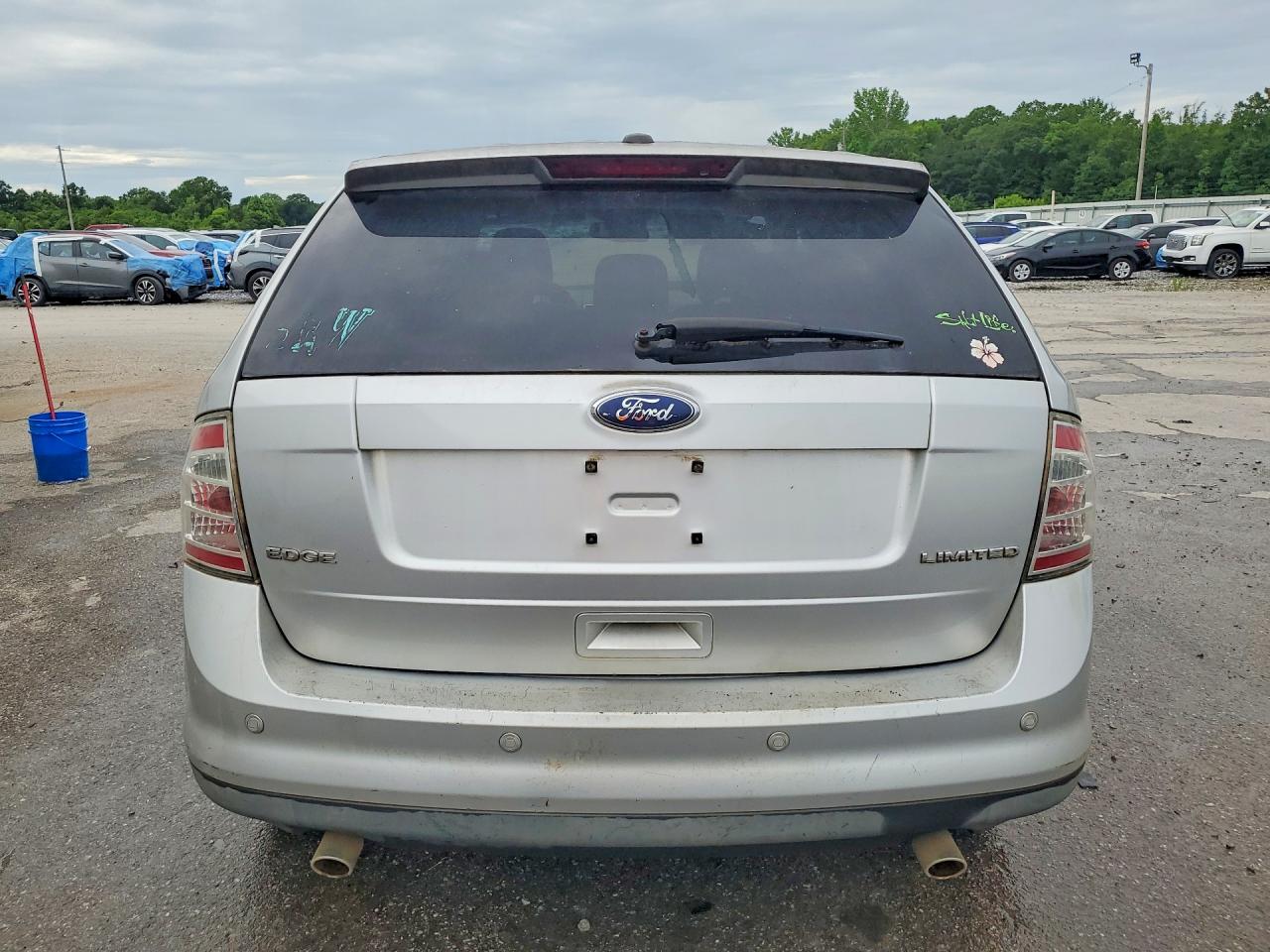 2009 Ford Edge Limited Silver vin: 2FMDK39CX9BA96656