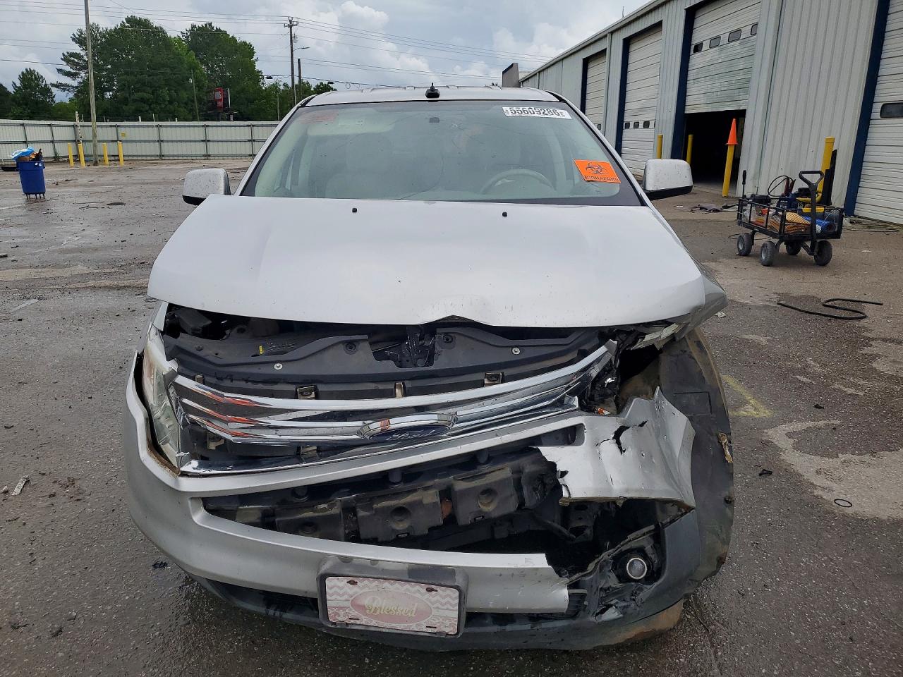 2009 Ford Edge Limited Silver vin: 2FMDK39CX9BA96656