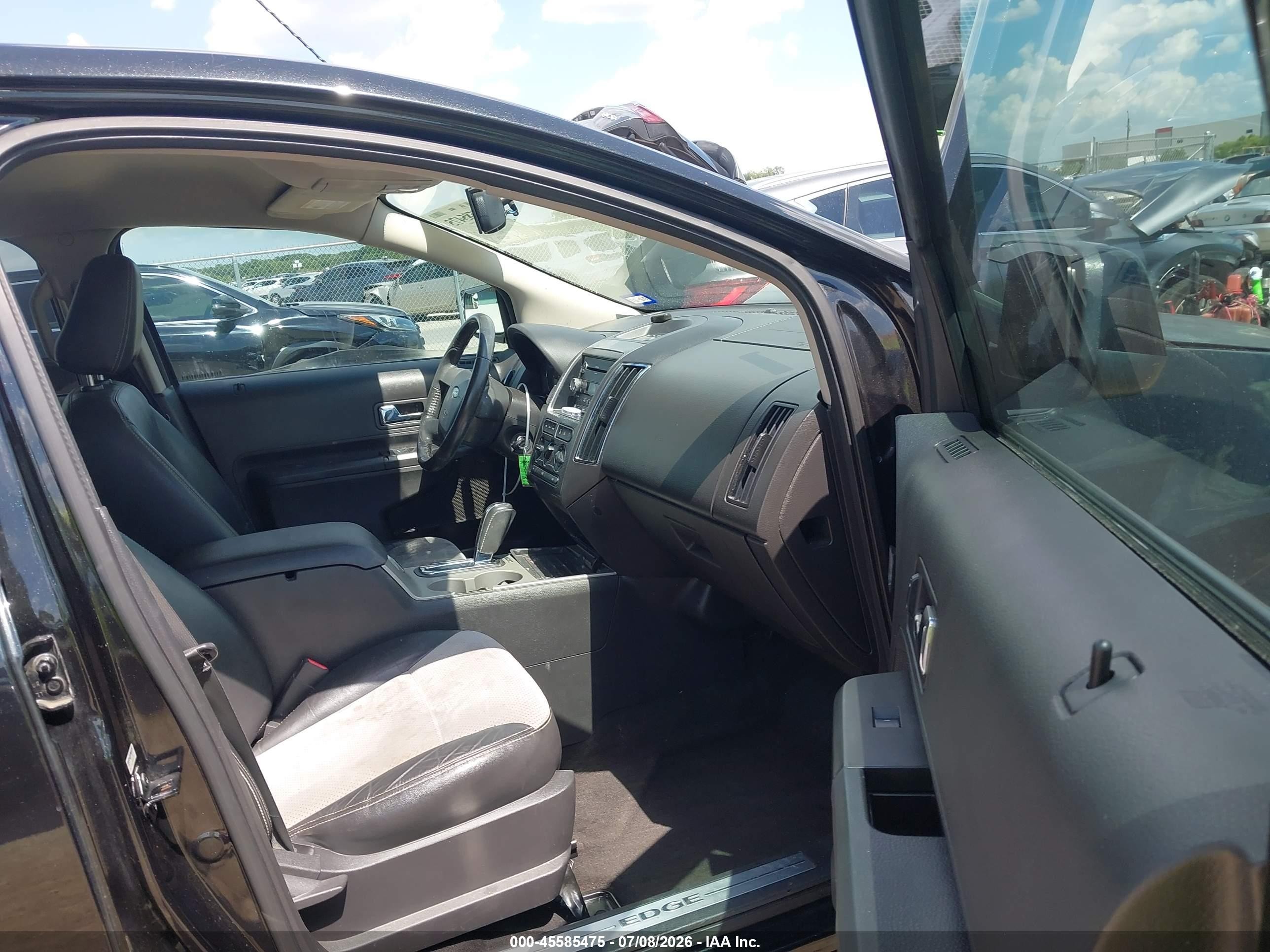 2010 Ford Edge Sport Black vin: 2FMDK3AC2ABA13267