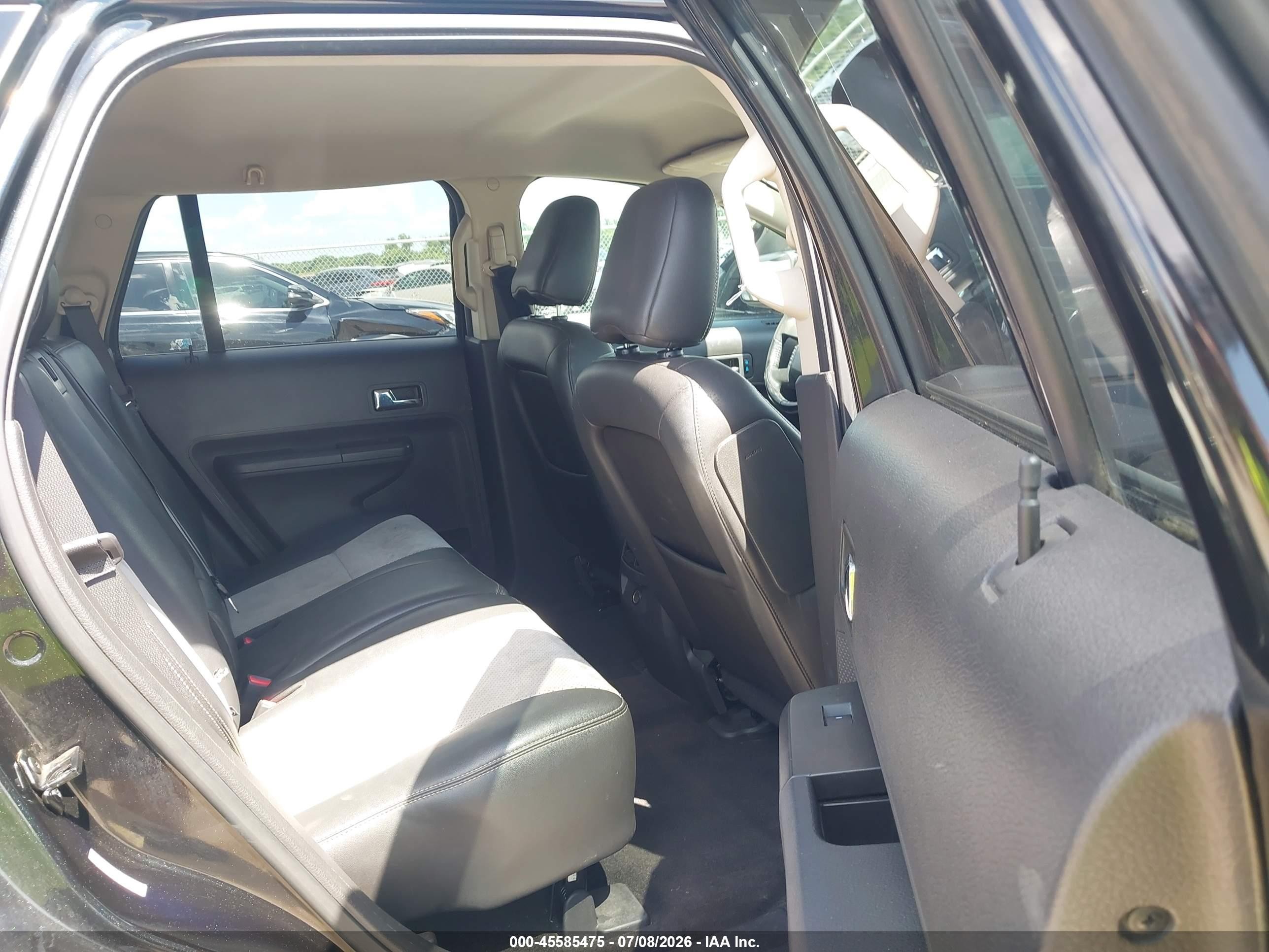 2010 Ford Edge Sport Black vin: 2FMDK3AC2ABA13267