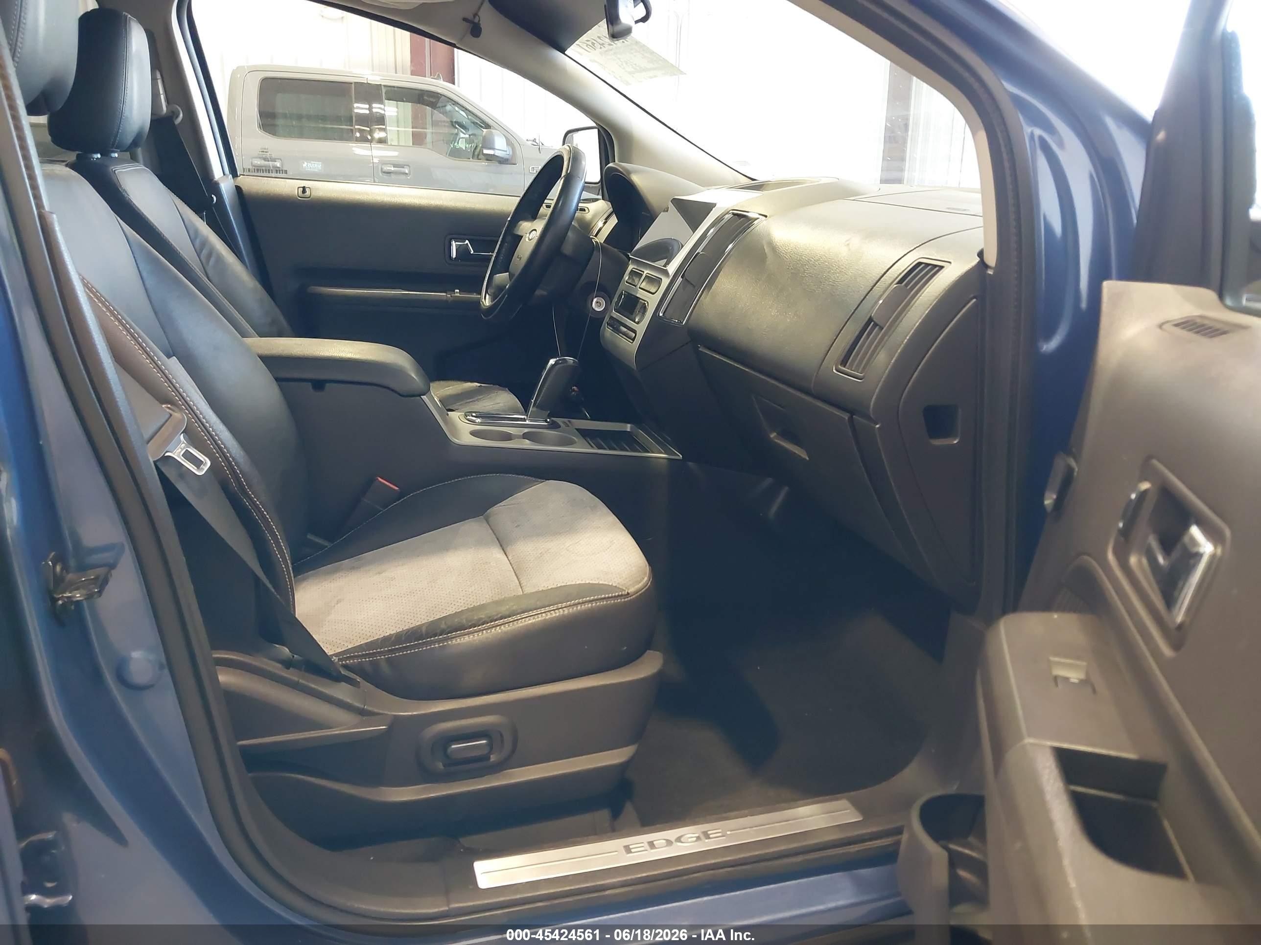 2010 Ford Edge Sport Blue vin: 2FMDK3ACXABA65536