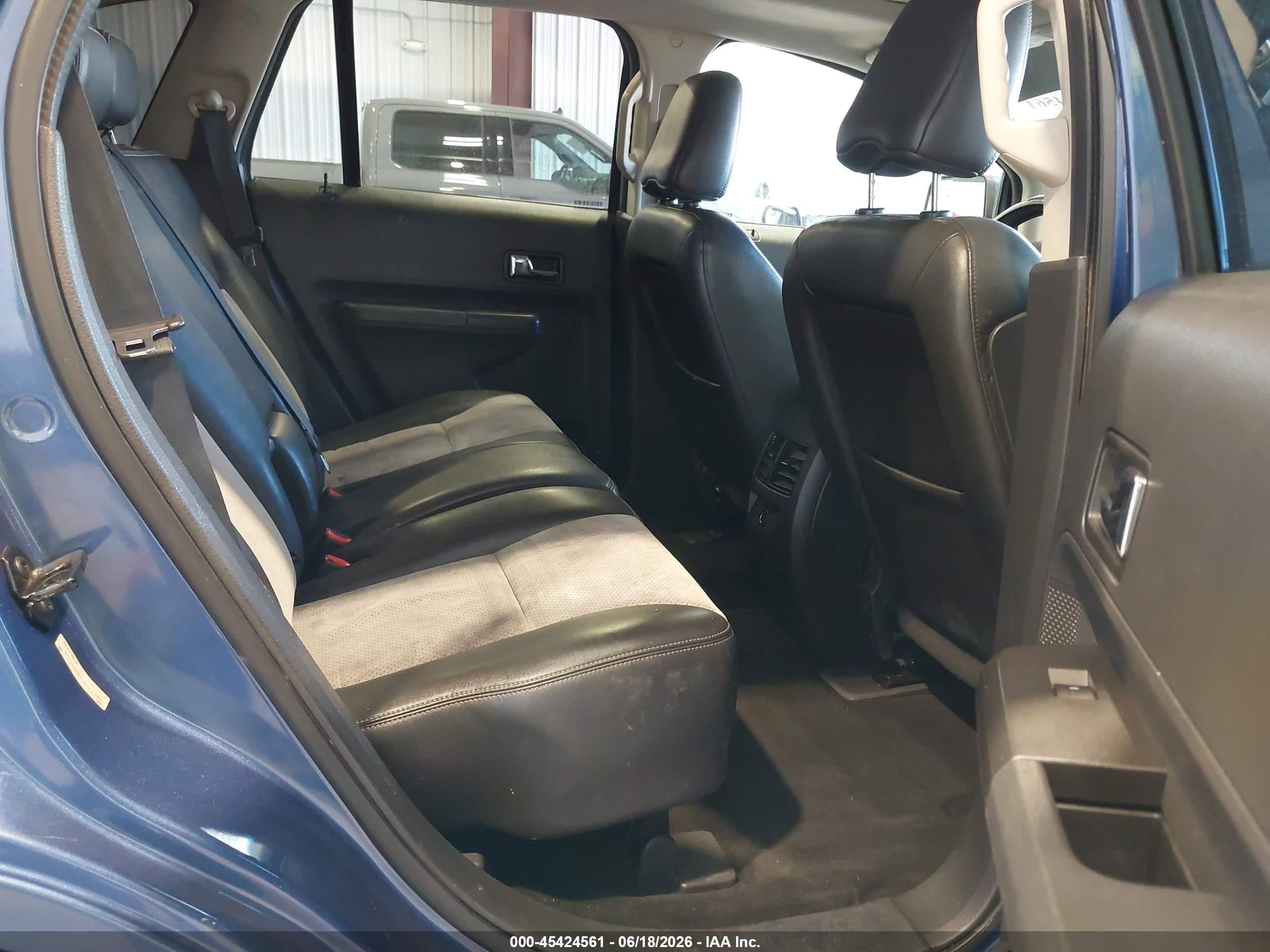 2010 Ford Edge Sport Blue vin: 2FMDK3ACXABA65536