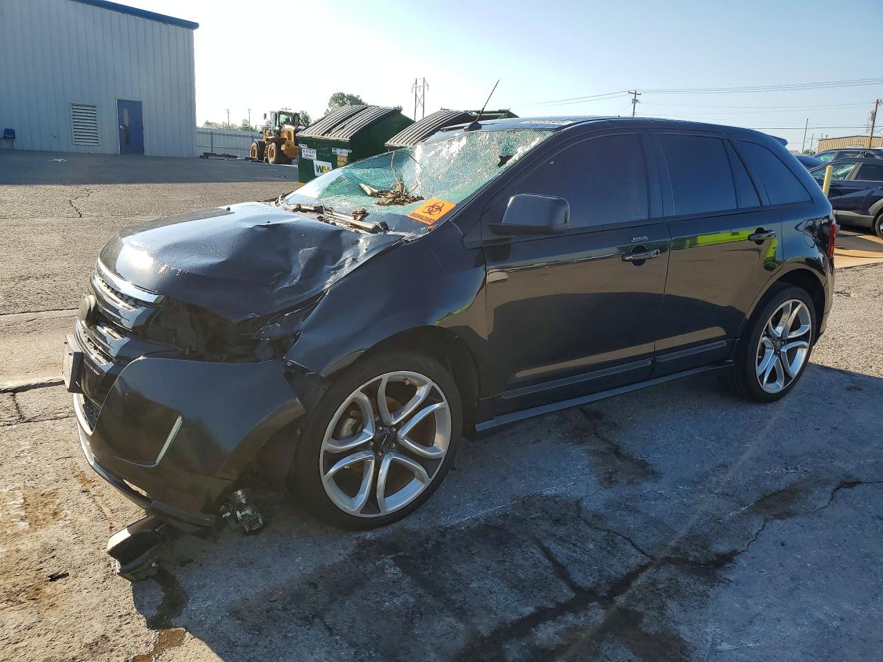 2011 Ford Edge Sport Black vin: 2FMDK3AK0BBA80877