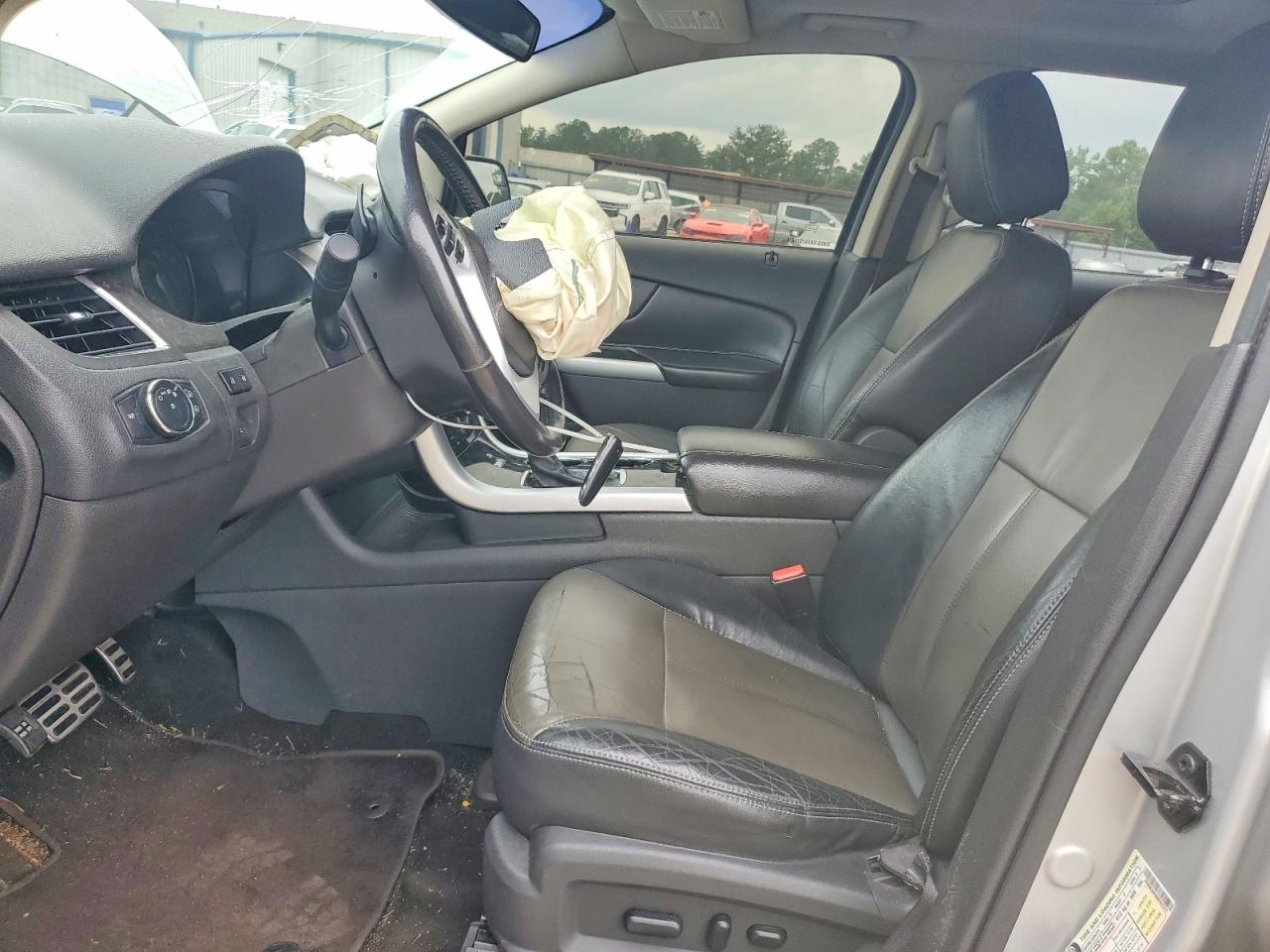 2013 Ford Edge Sport Silver vin: 2FMDK3AK0DBA67257