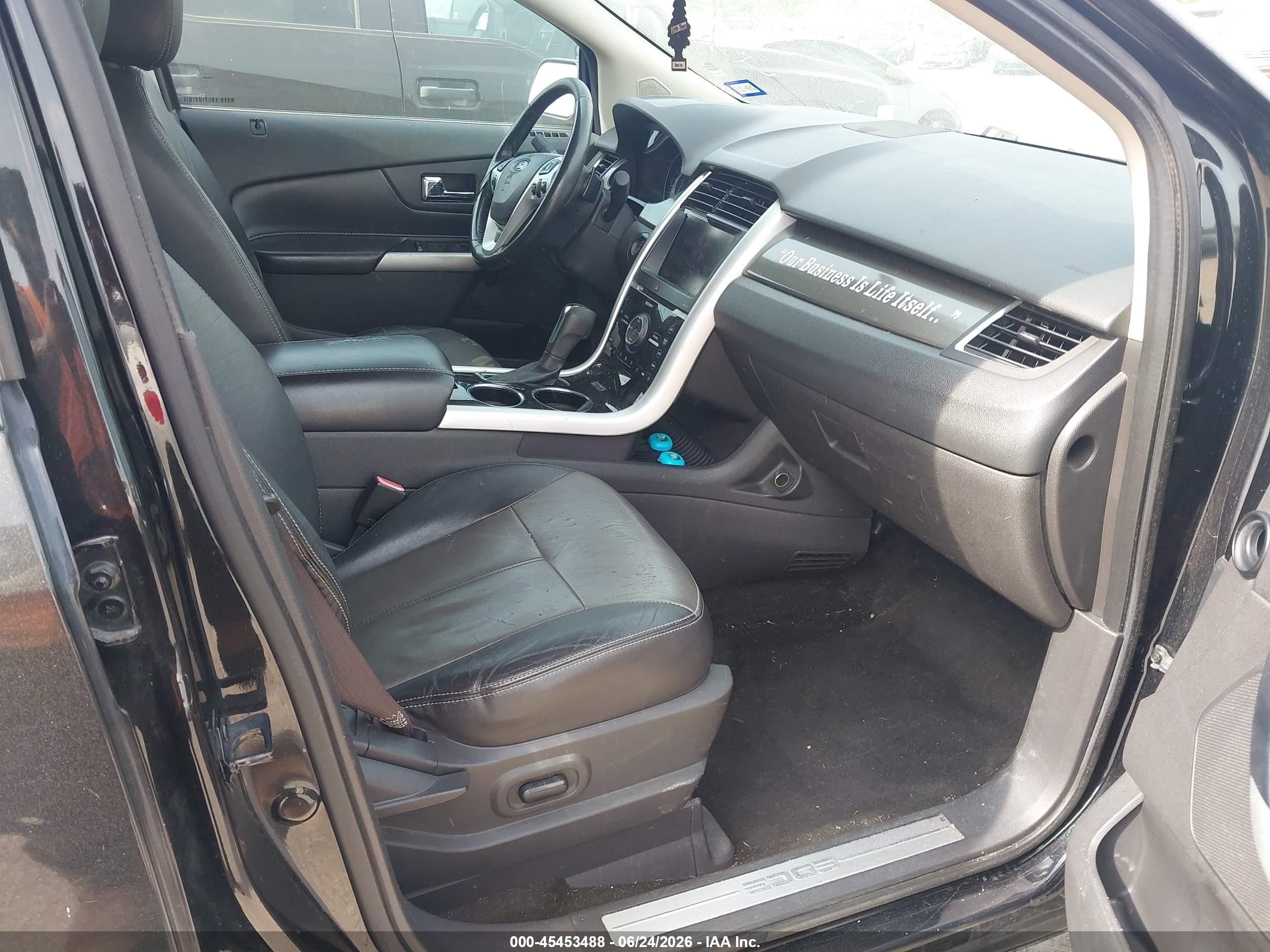 2013 Ford Edge Sport Black vin: 2FMDK3AK0DBA97567