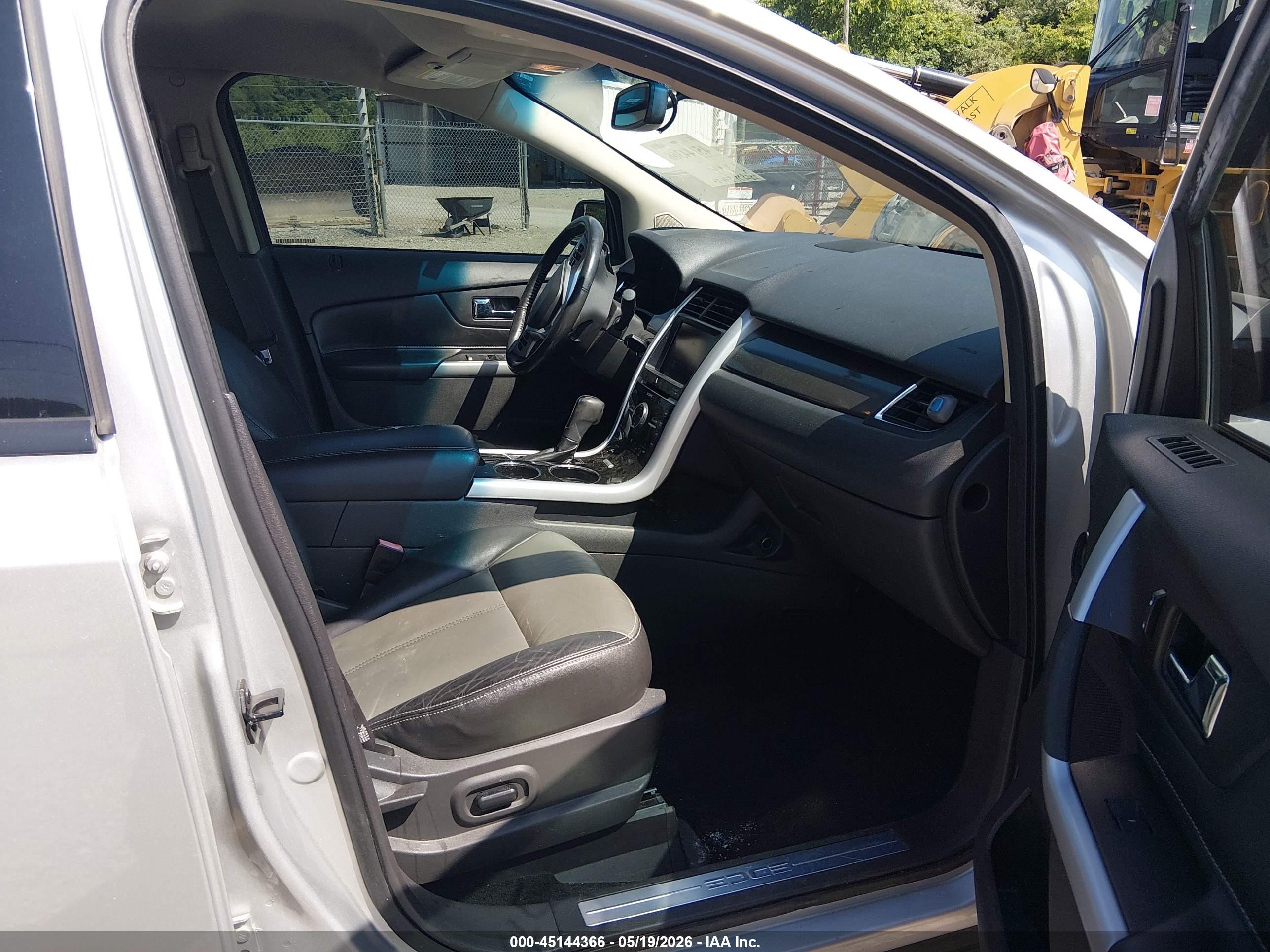 2014 Ford Edge Sport Silver vin: 2FMDK3AK0EBA30937