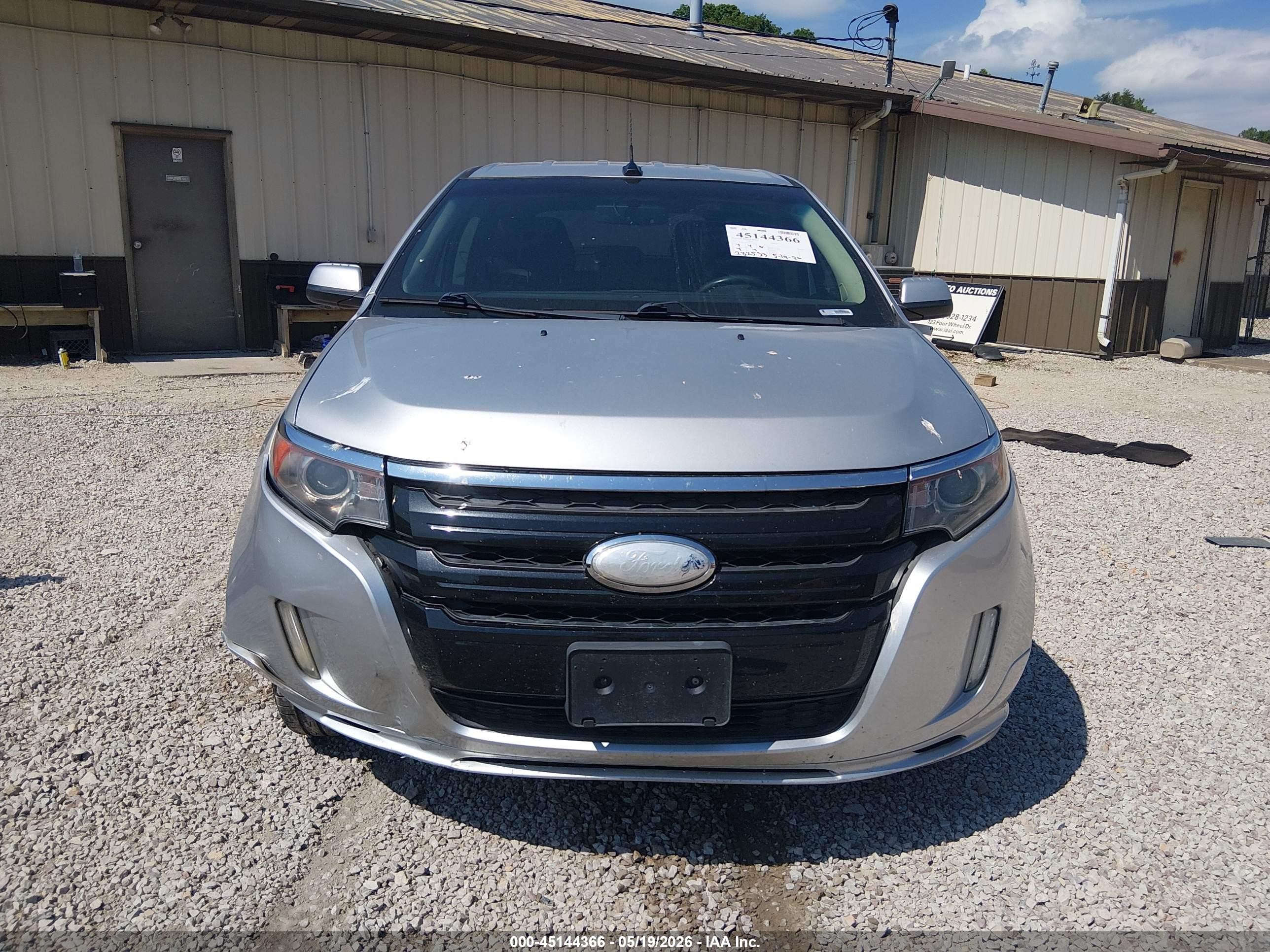 2014 Ford Edge Sport Silver vin: 2FMDK3AK0EBA30937
