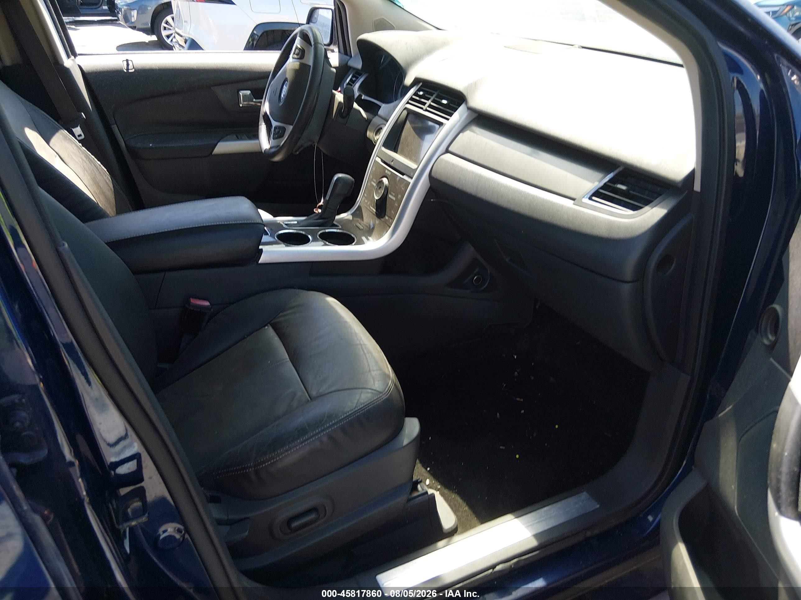 2011 Ford Edge Sport Blue vin: 2FMDK3AK1BBB44439