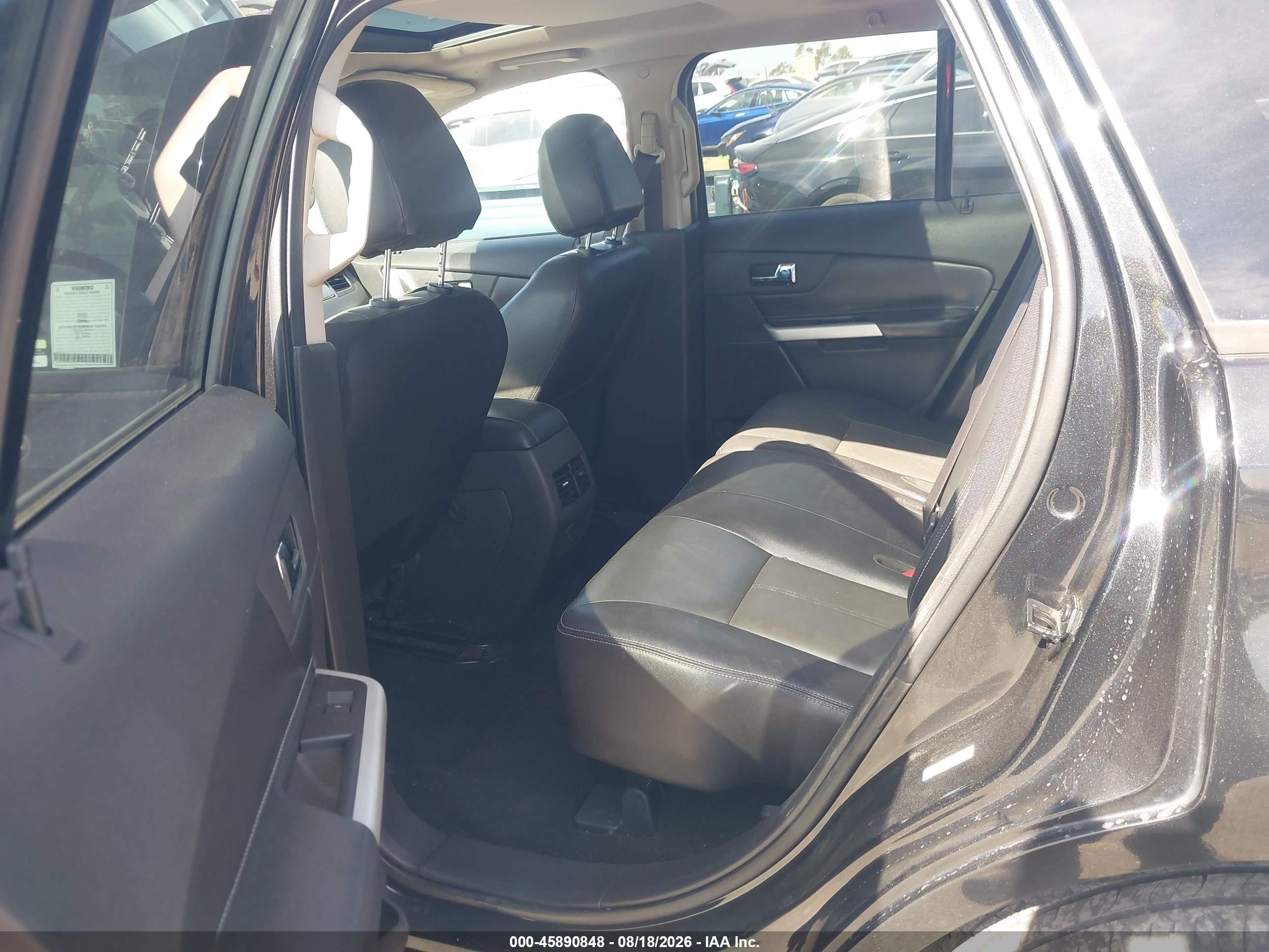 2013 Ford Edge Sport Black vin: 2FMDK3AK1DBA32310
