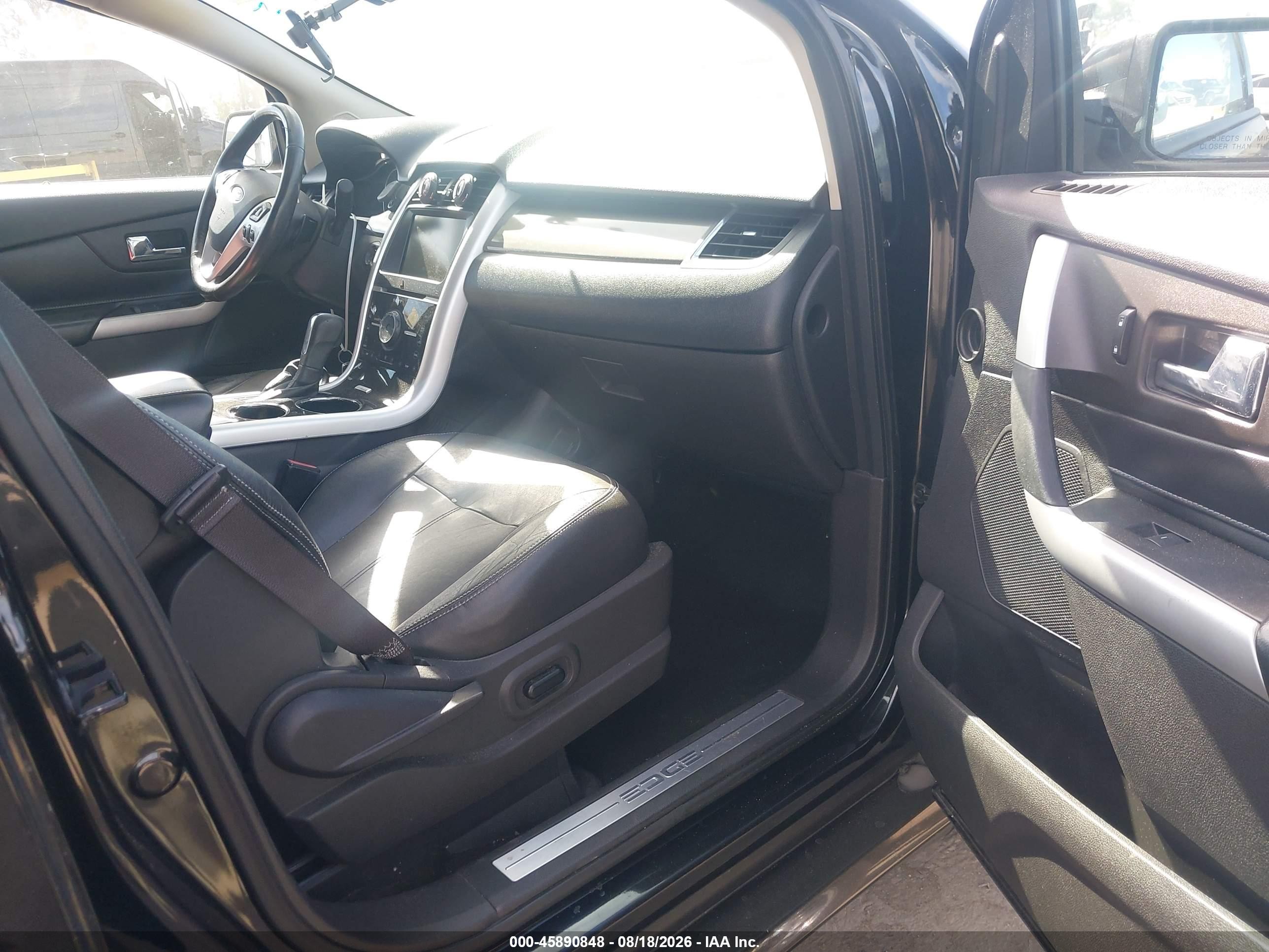 2013 Ford Edge Sport Black vin: 2FMDK3AK1DBA32310