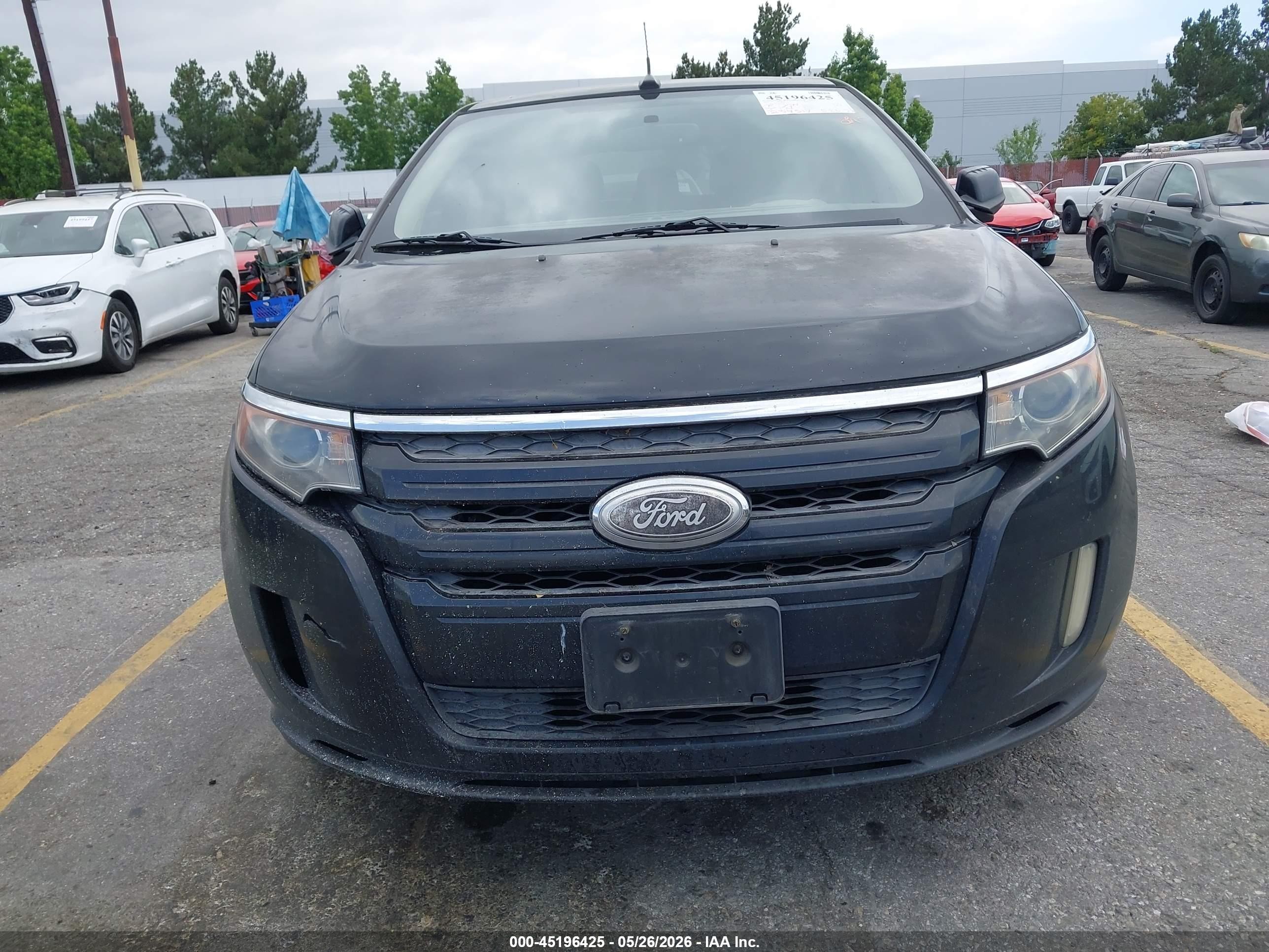 2013 Ford Edge Sport Black vin: 2FMDK3AK1DBB75161