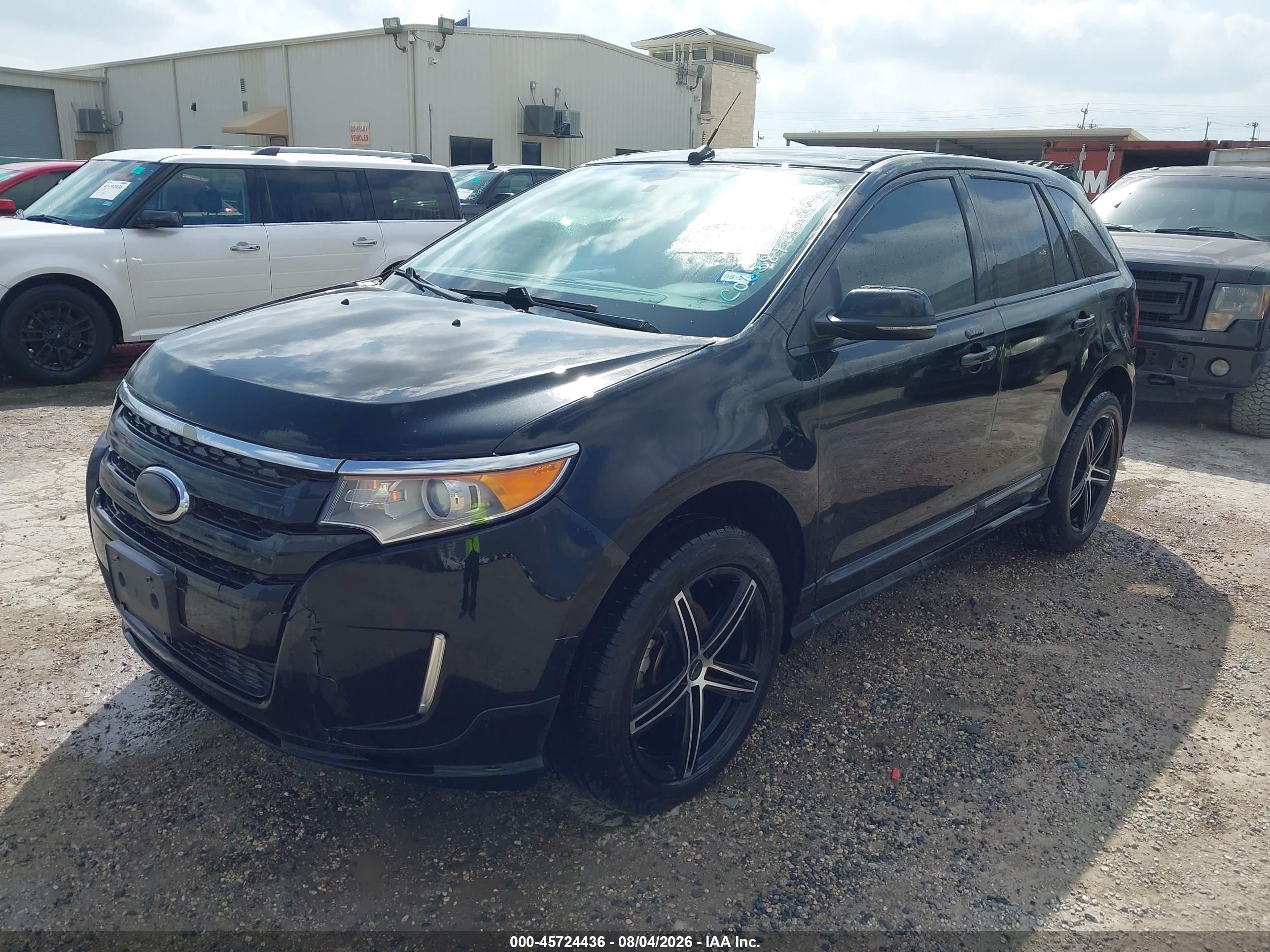 2013 Ford Edge Sport Black vin: 2FMDK3AK1DBC06389