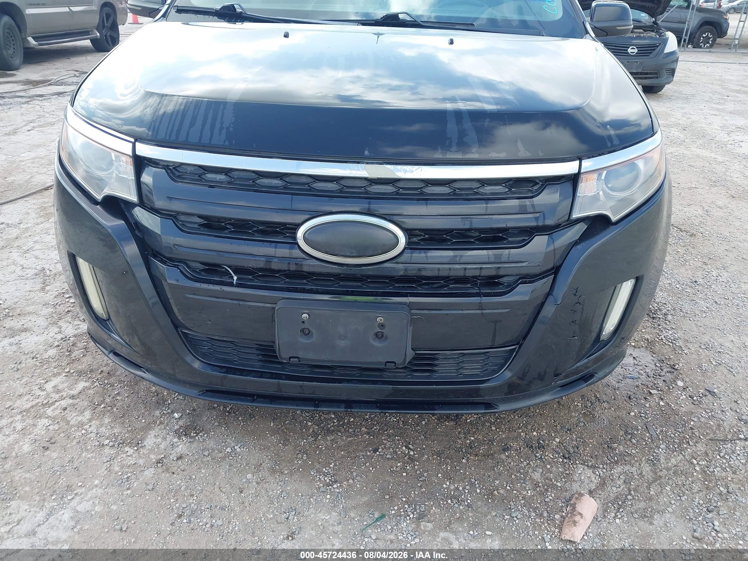 2013 Ford Edge Sport Black vin: 2FMDK3AK1DBC06389