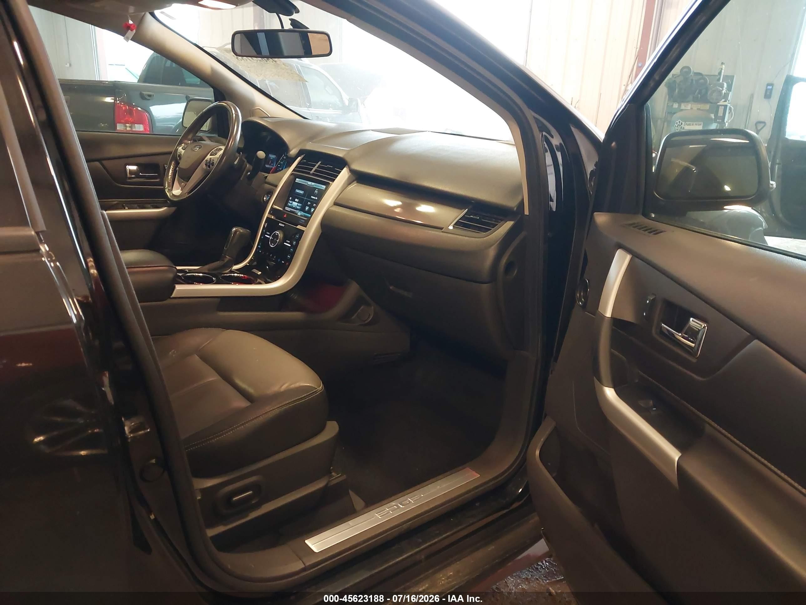 2014 Ford Edge Sport Black vin: 2FMDK3AK1EBB30805