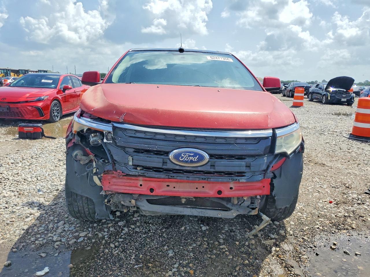 2011 Ford Edge Sport Red vin: 2FMDK3AK2BBA08479