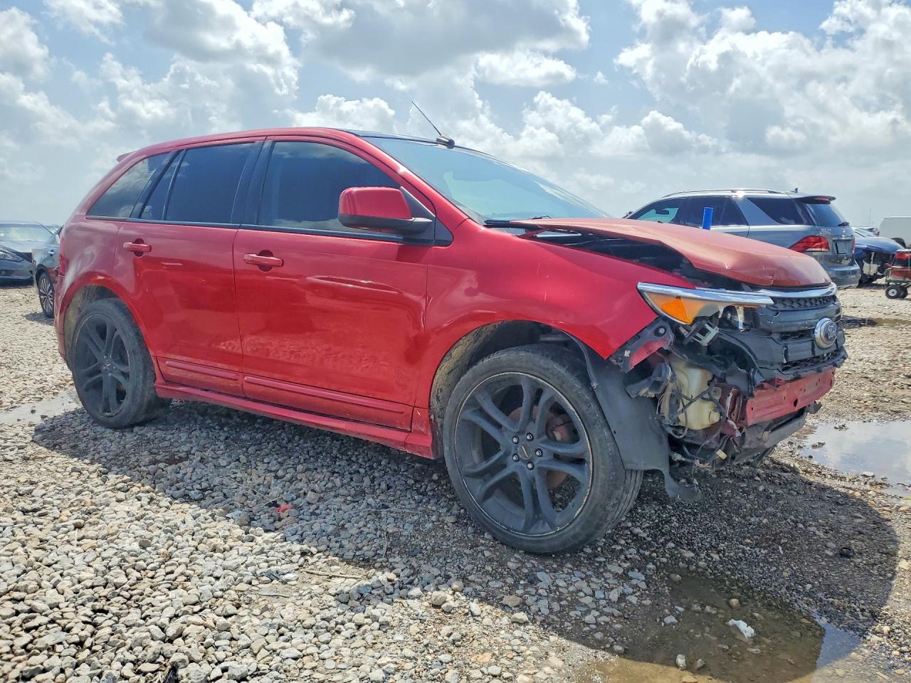 2011 Ford Edge Sport Red vin: 2FMDK3AK2BBA08479